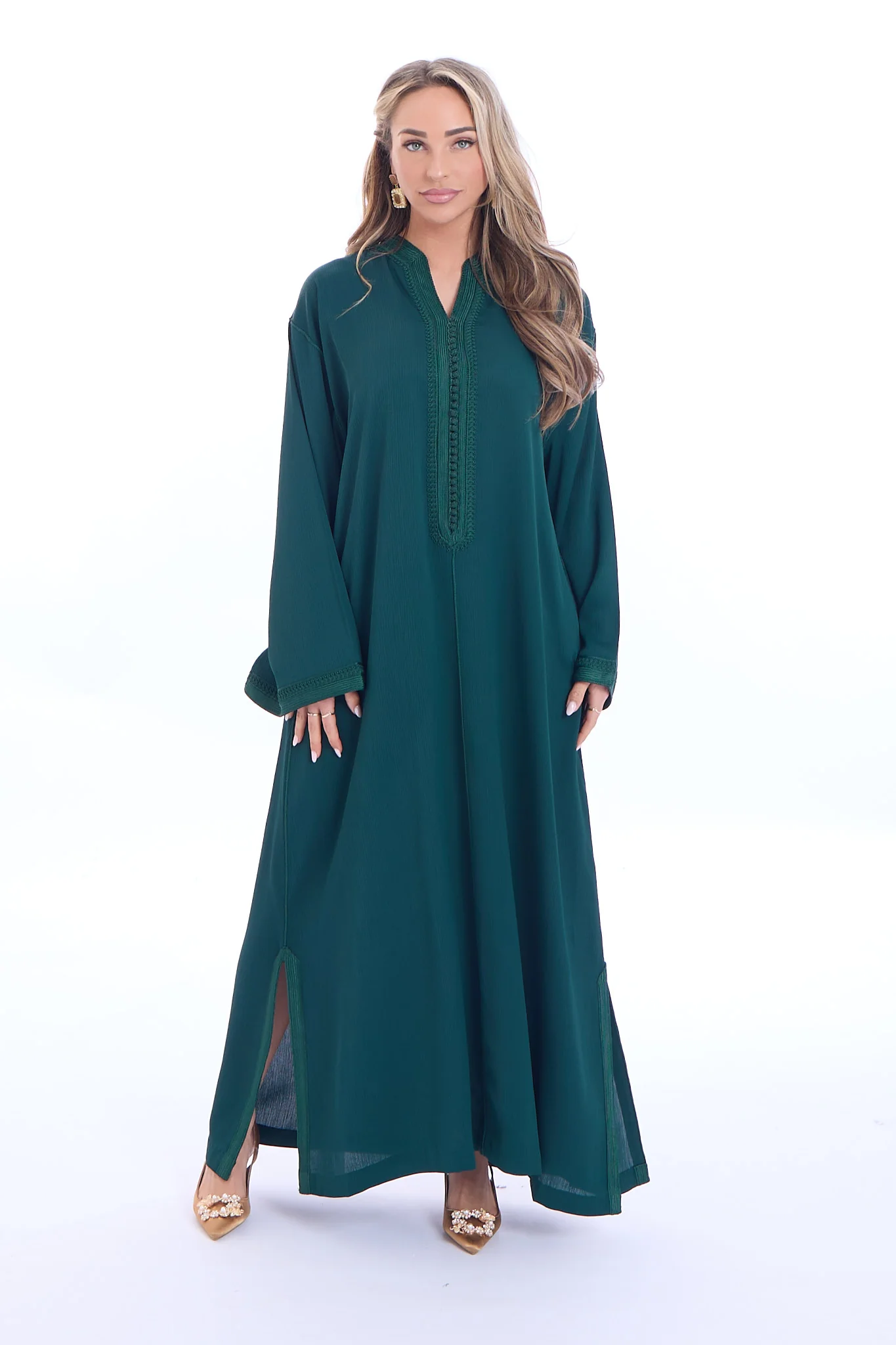 Caftan Haneen Darkgreen - Image 6