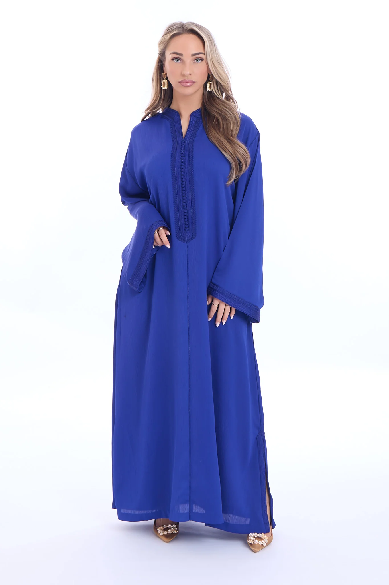 Caftan Haneen Royalblue - Image 5