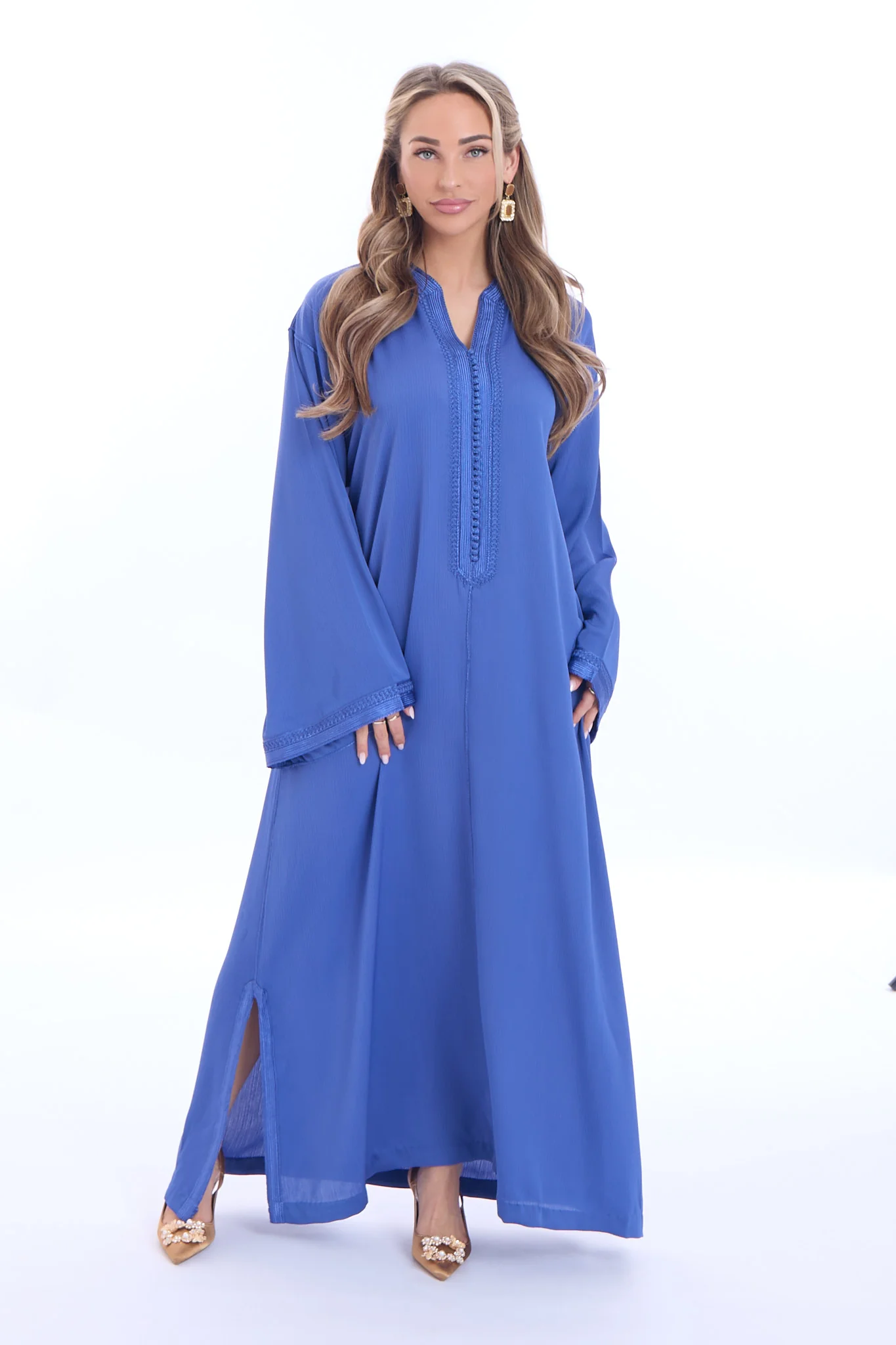 Caftan Haneen Blue - Image 5