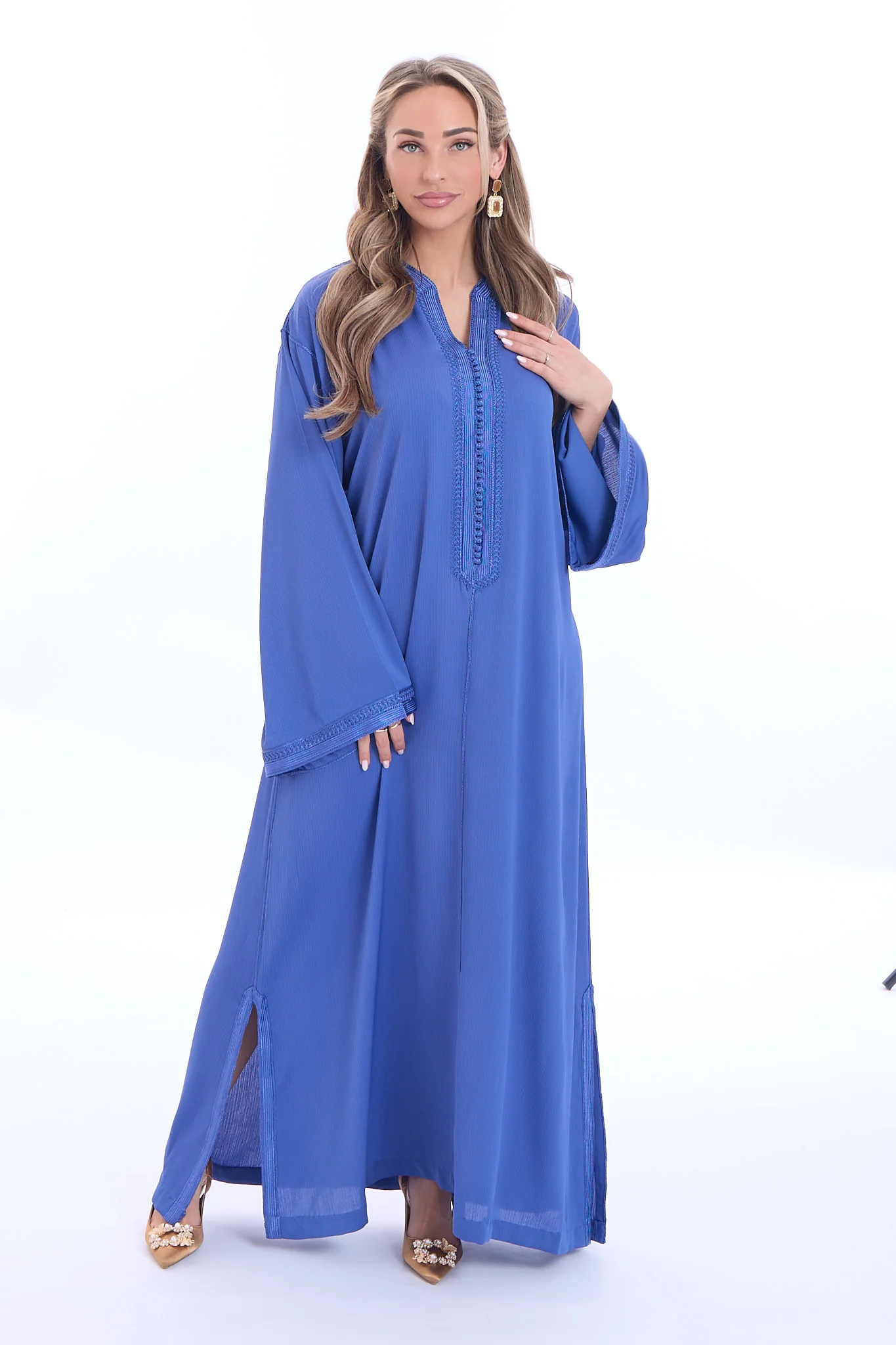 Caftan Haneen Blue - Image 6