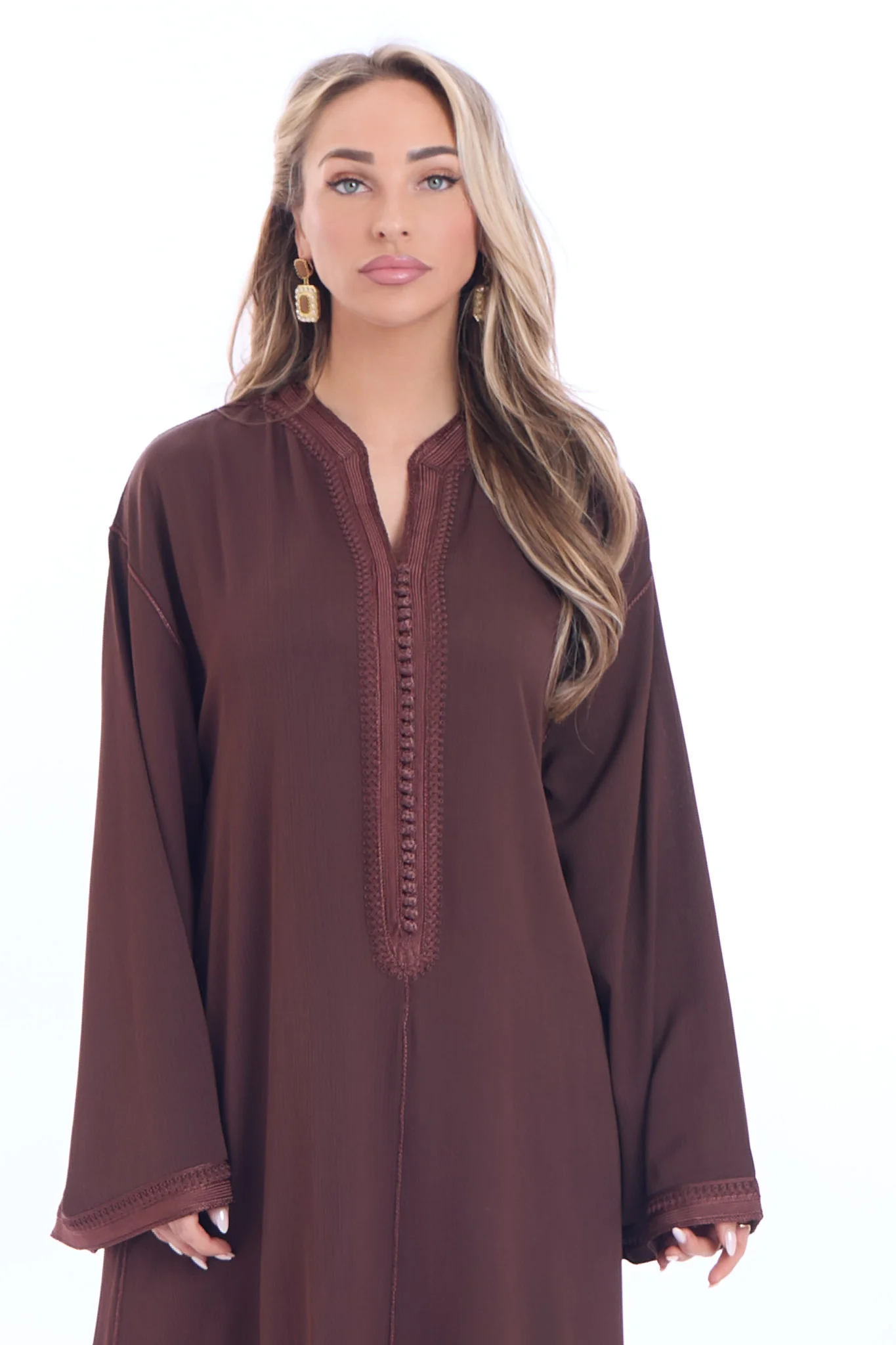 Caftan Haneen Brown
