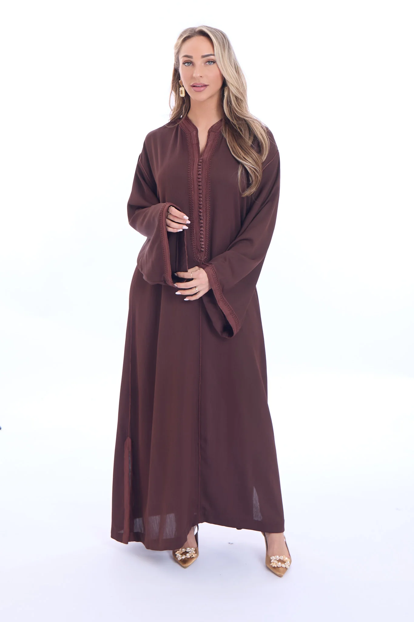Caftan Haneen Brown - Image 2