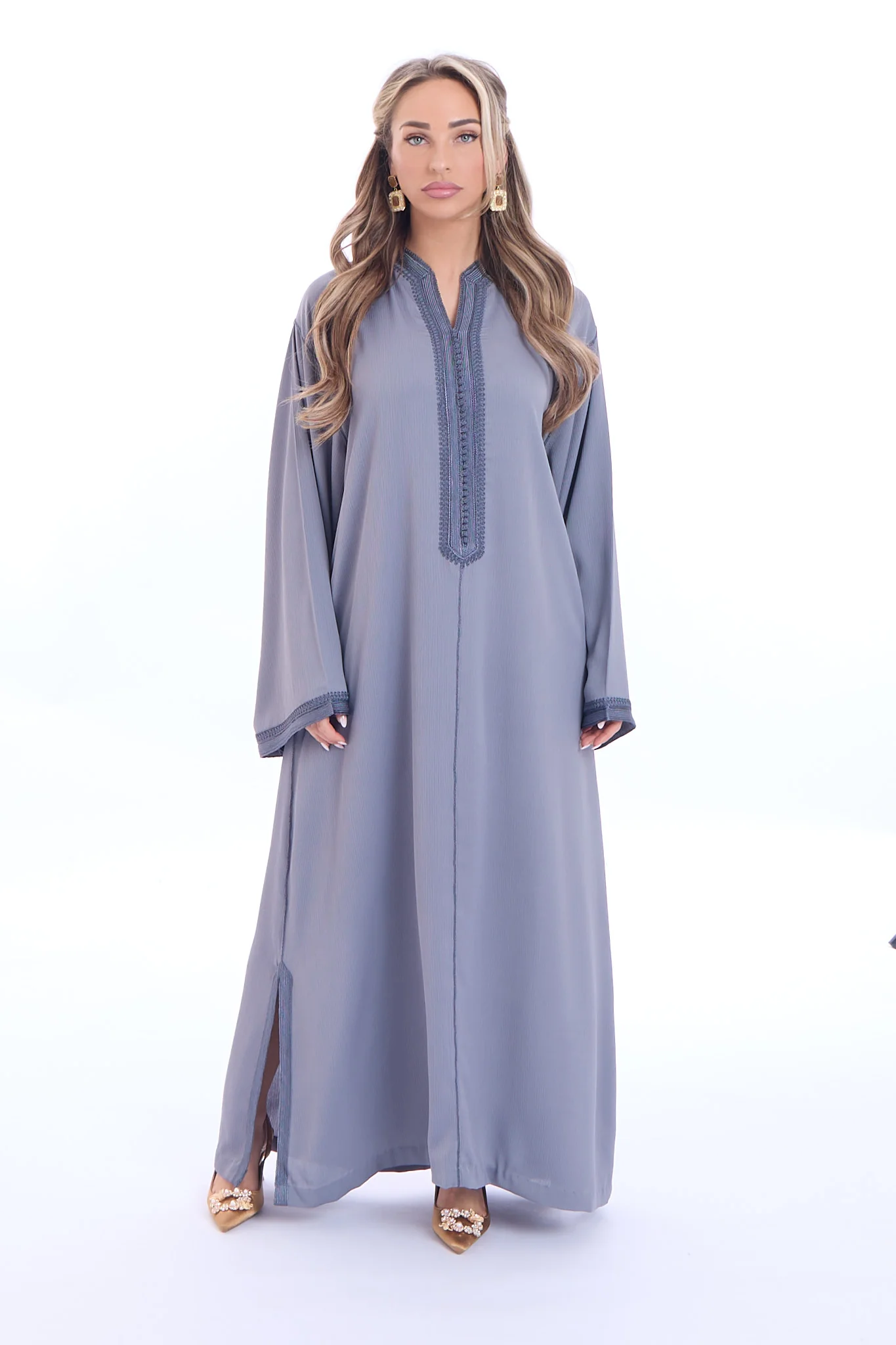 Caftan Haneen Gray - Image 2