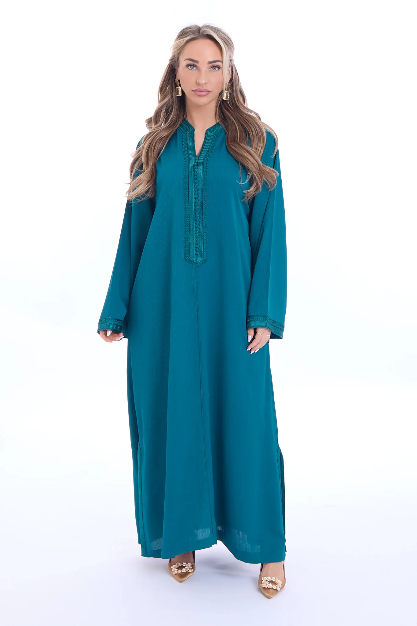Caftan Haneen Insectgreen - Image 2