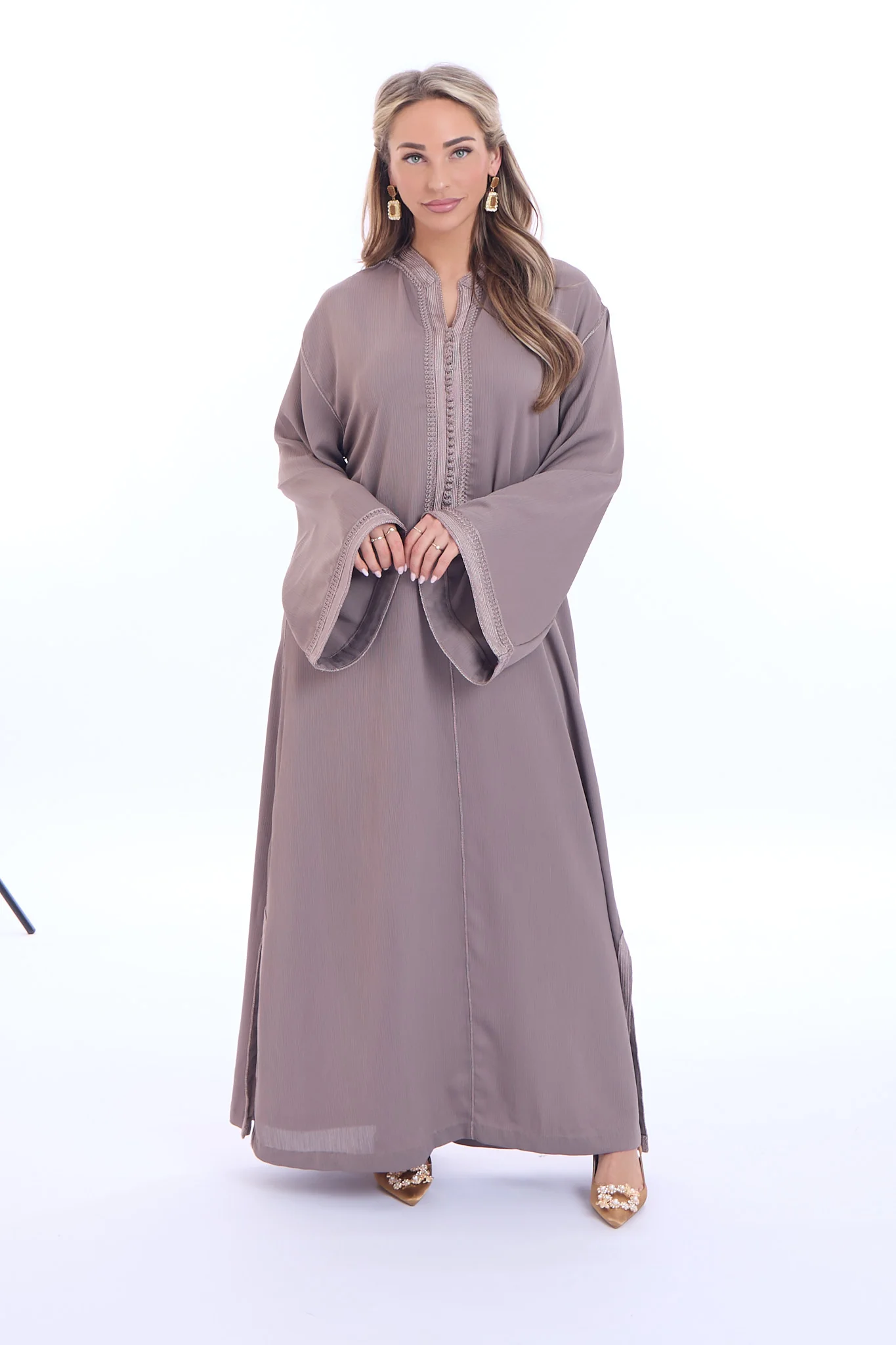Caftan Haneen Latte - Image 11