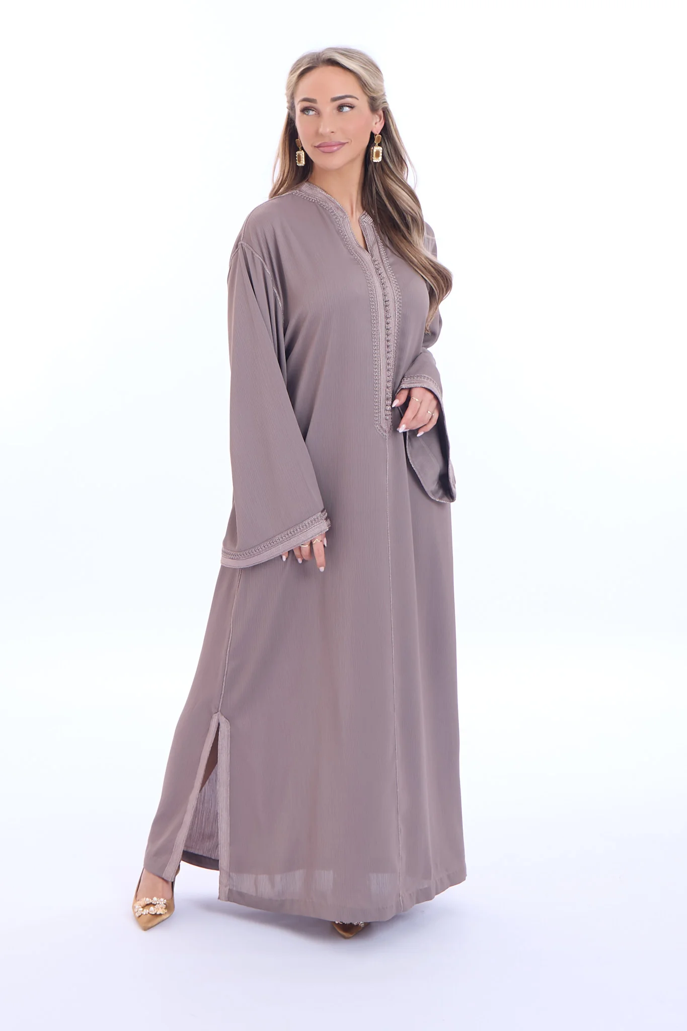Caftan Haneen Latte - Image 13