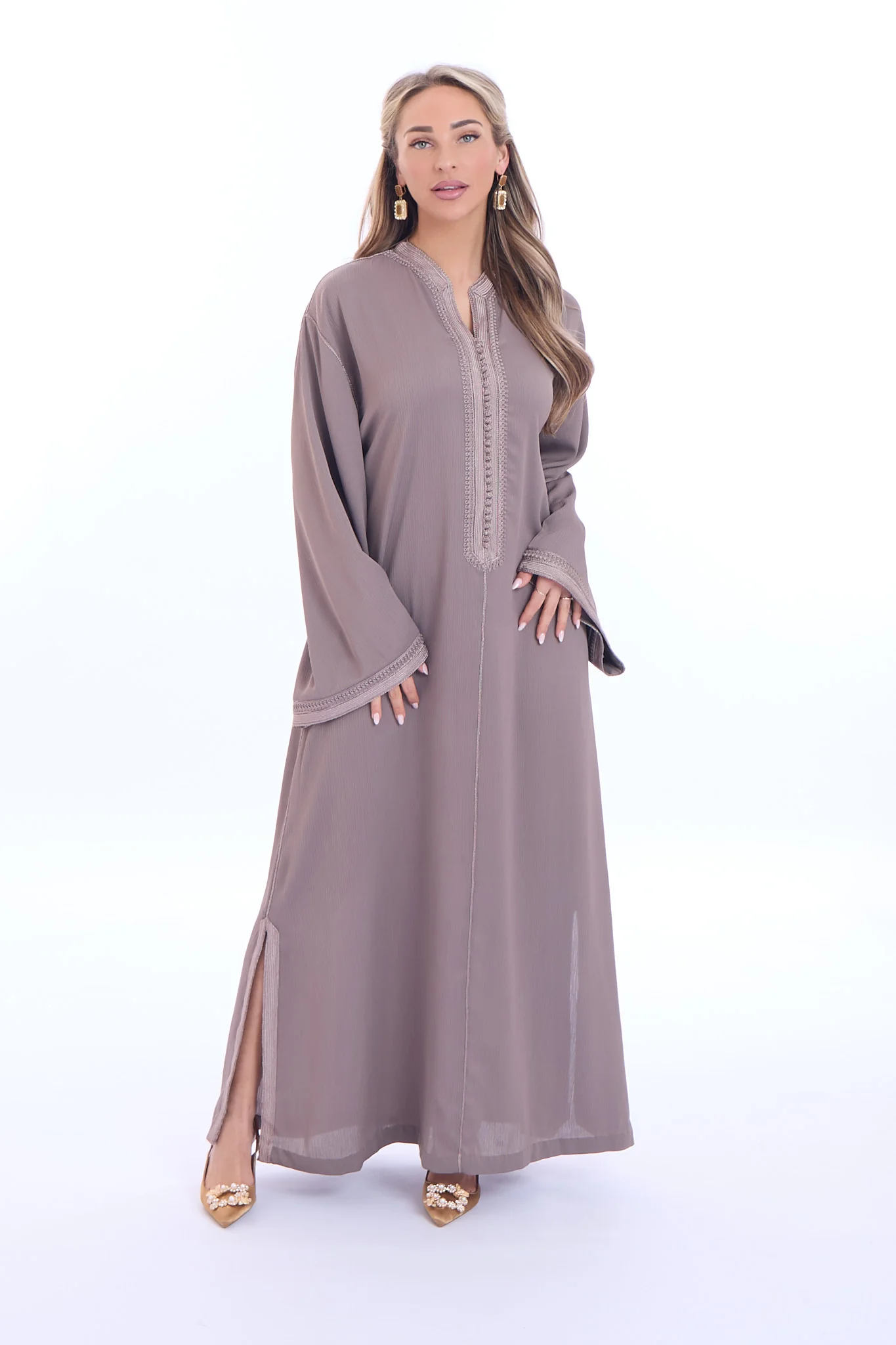 Caftan Haneen Latte - Image 3