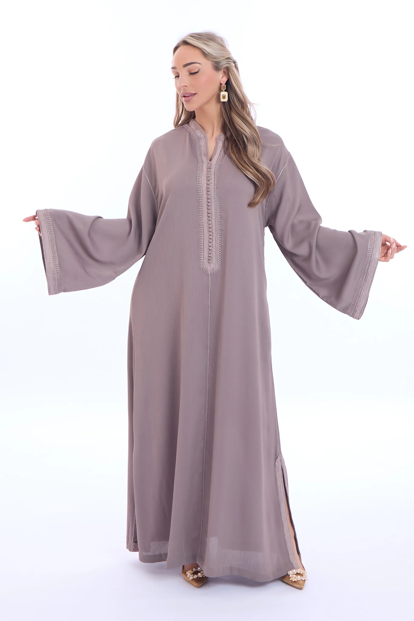 Caftan Haneen Latte - Image 5