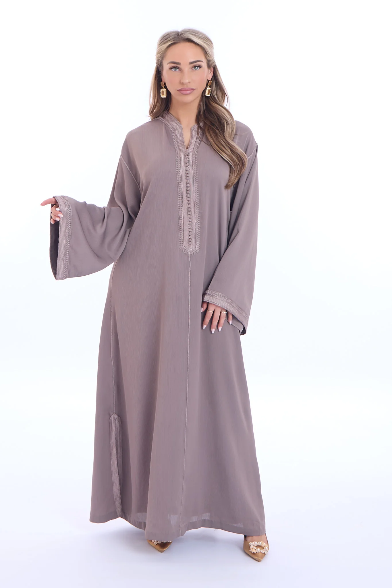 Caftan Haneen Latte - Image 8