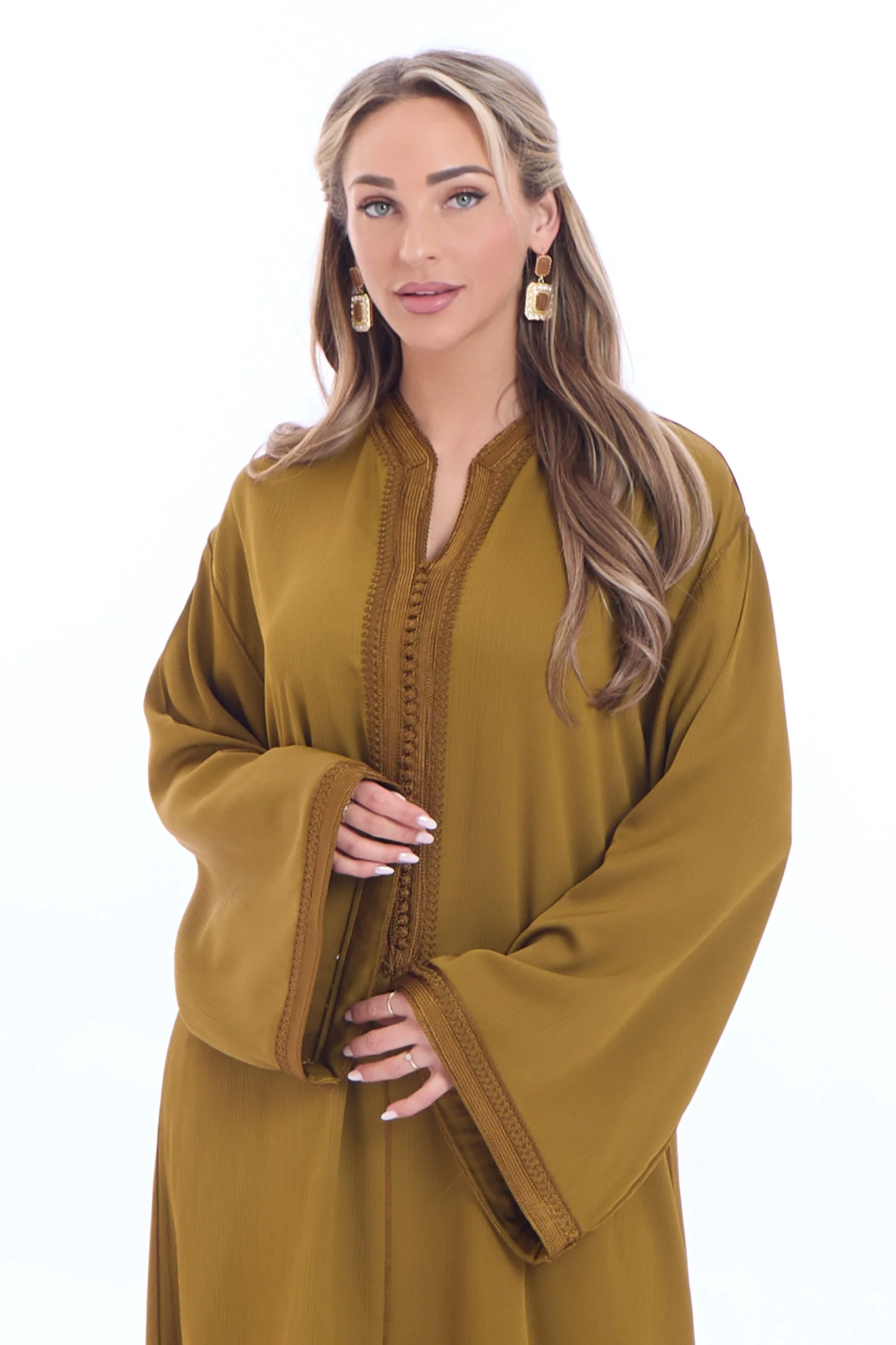 Caftan Haneen Mustard