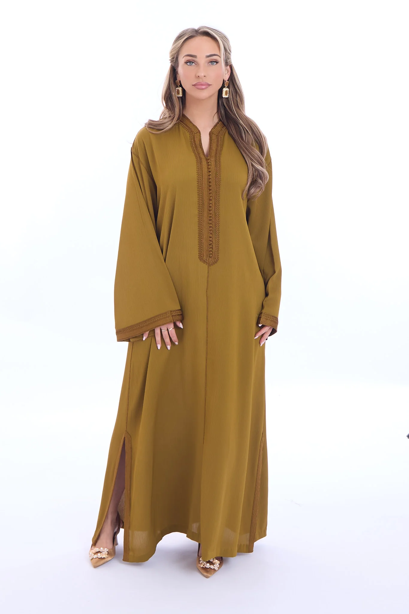 Caftan Haneen Mustard - Image 2