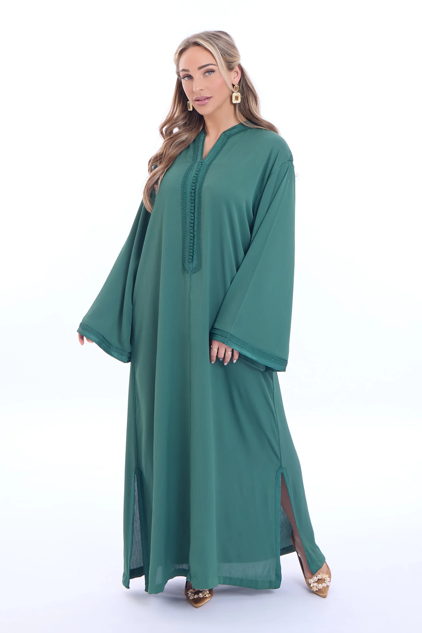 Caftan Haneen Pine Green - Image 3
