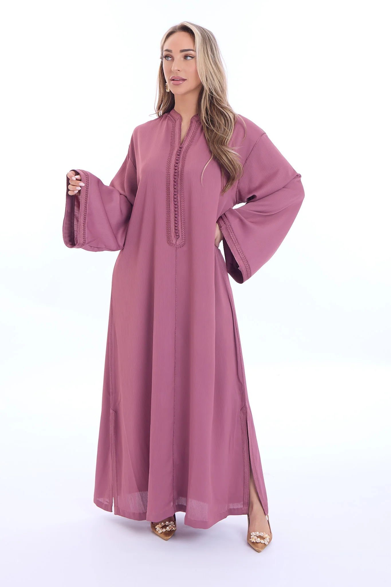 Caftan Haneen Pink - Image 3