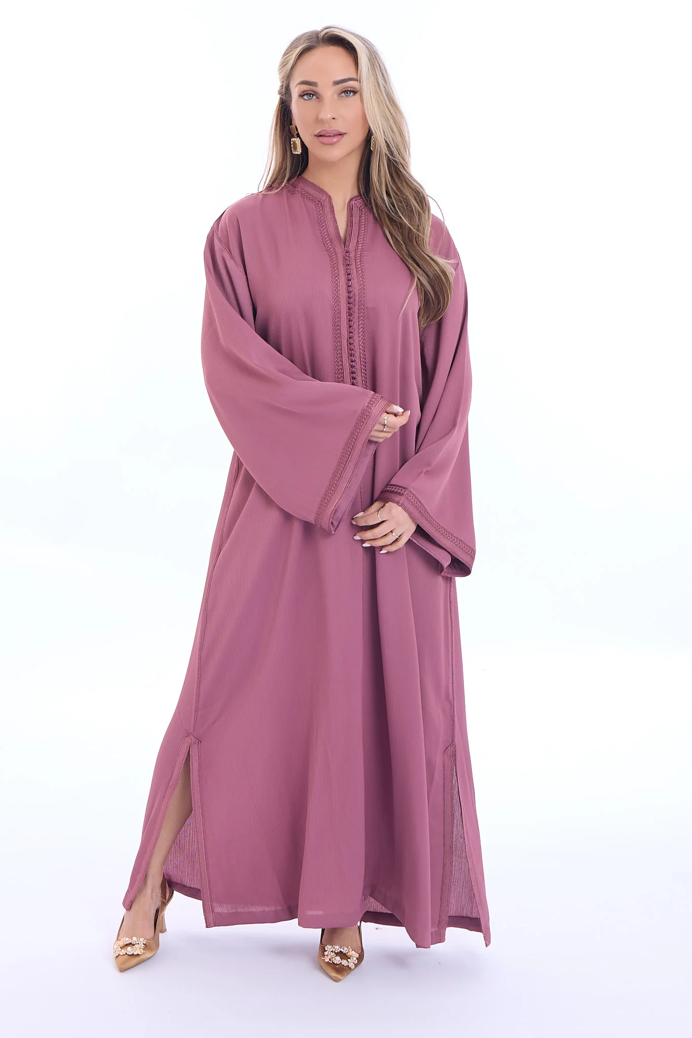 Caftan Haneen Pink - Image 4