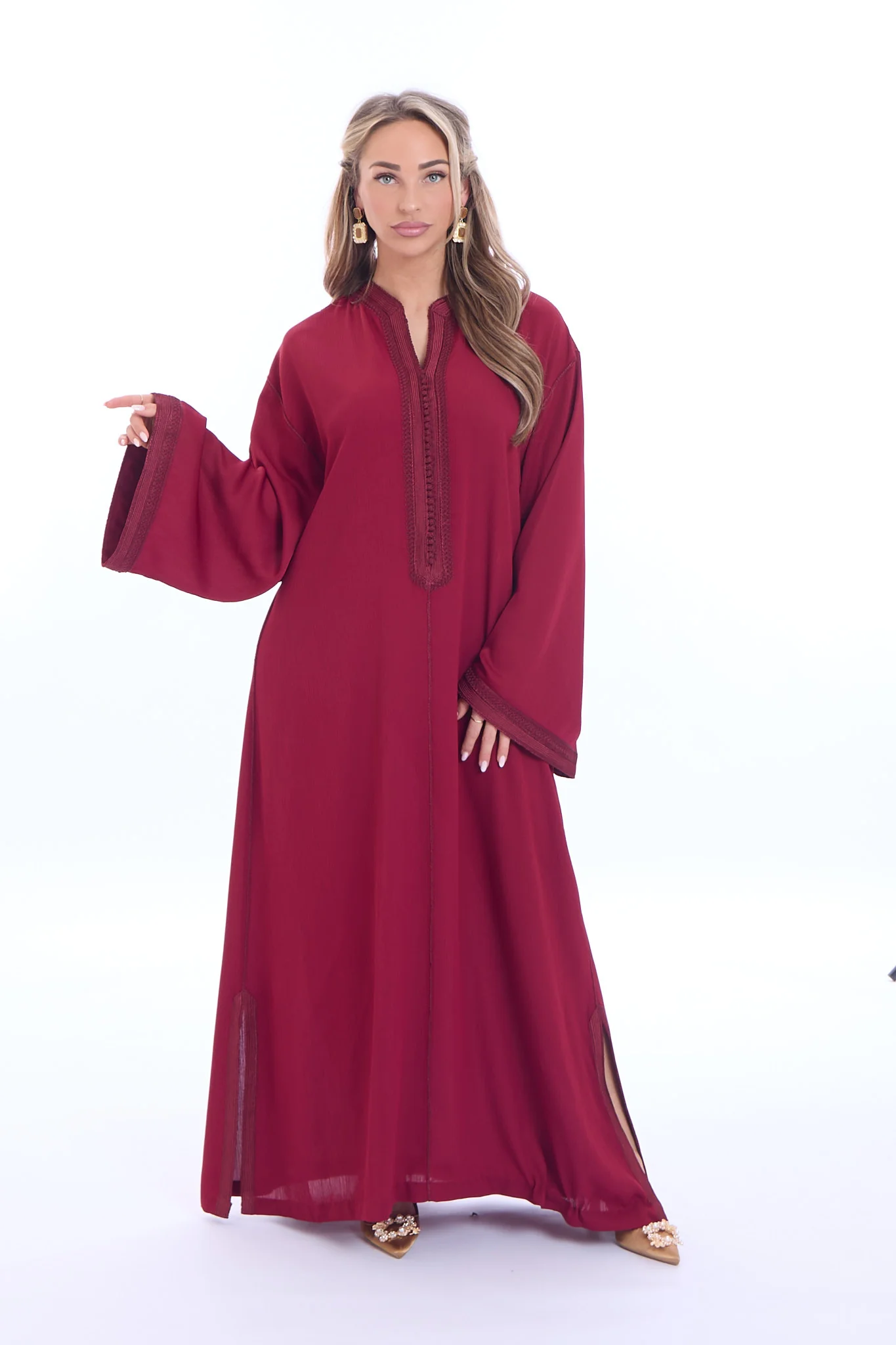 Caftan Haneen Red - Image 2