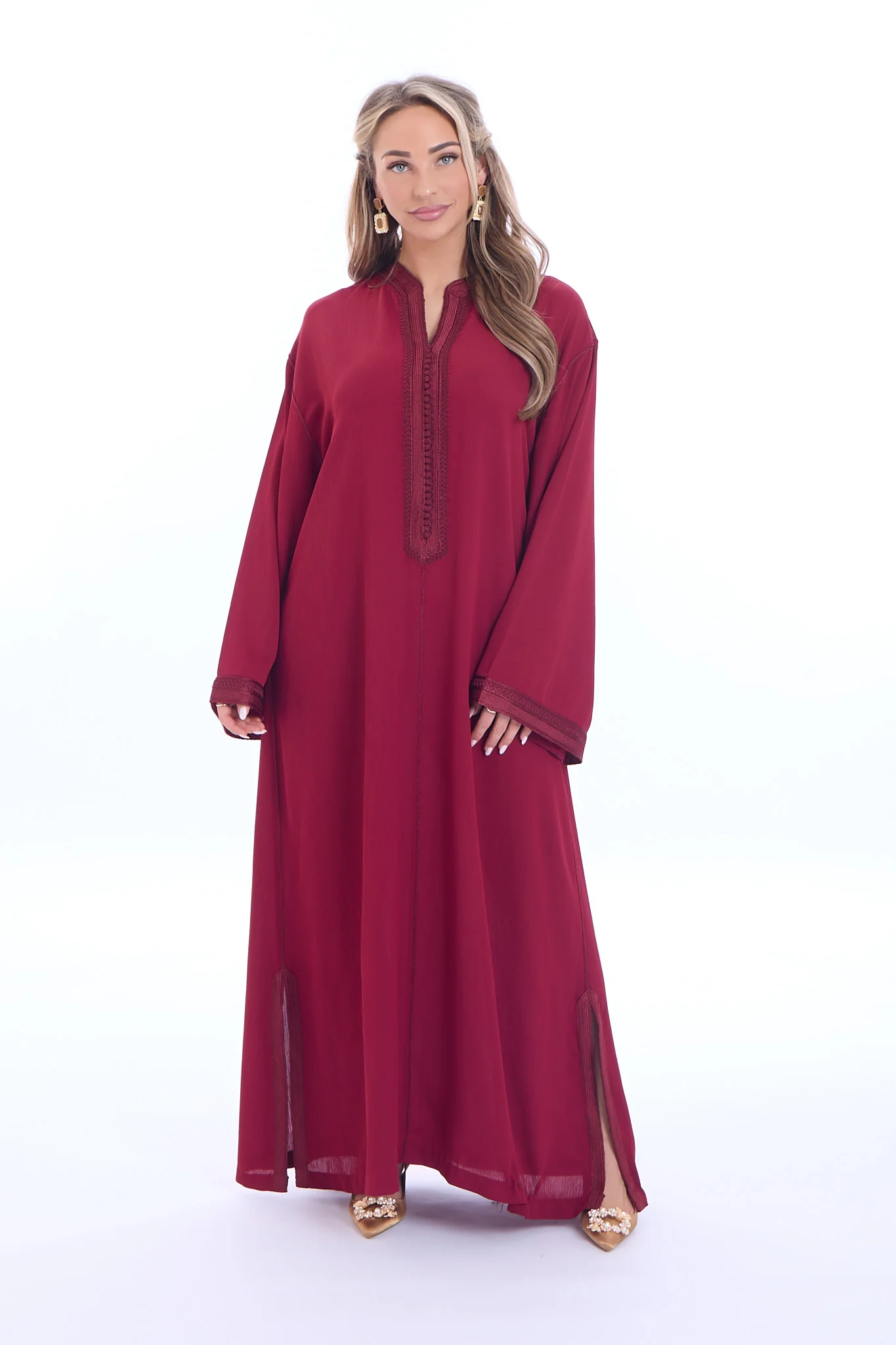 Caftan Haneen Red - Image 4