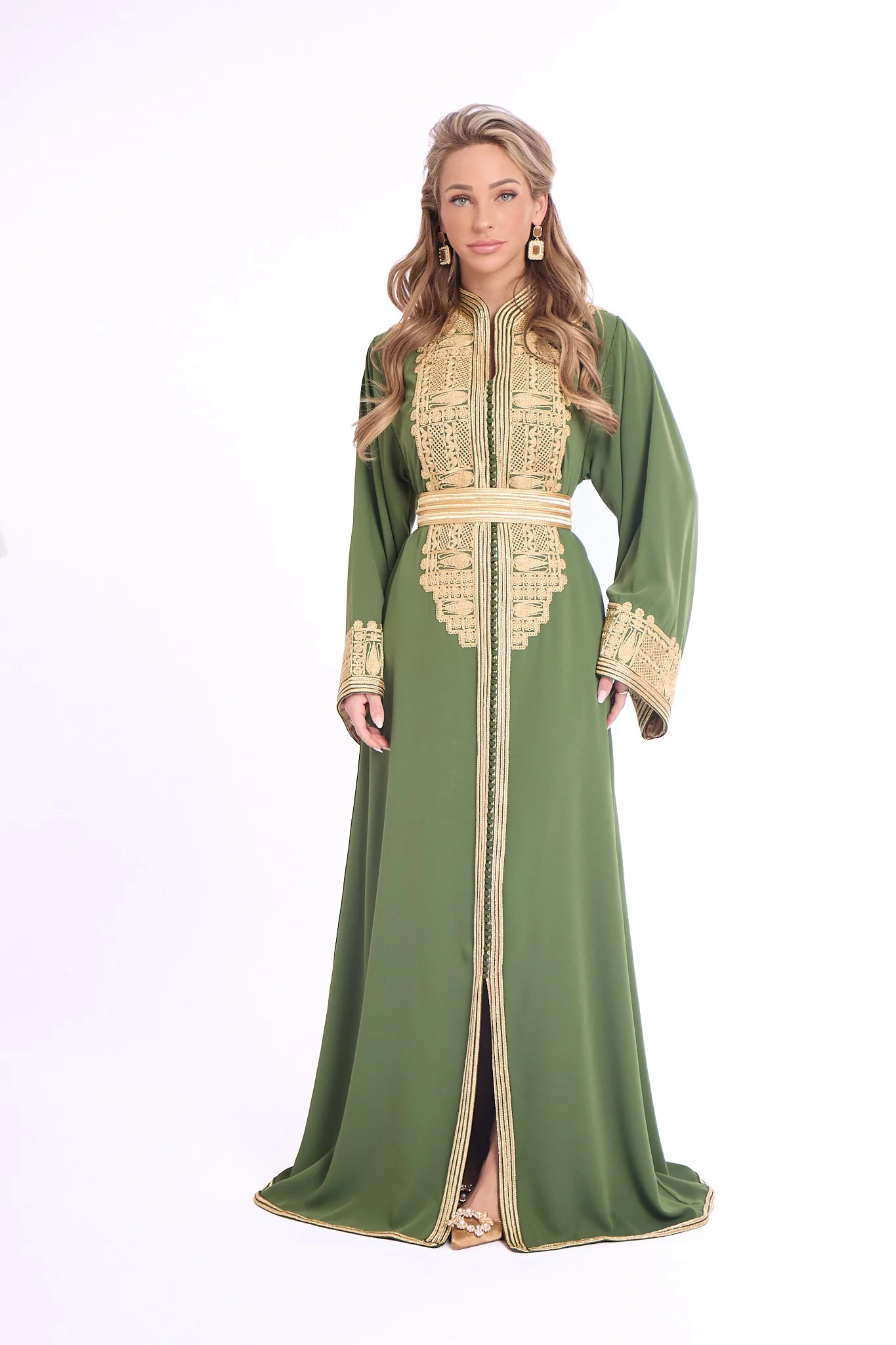 Caftan Haya Olivegreen - Image 4
