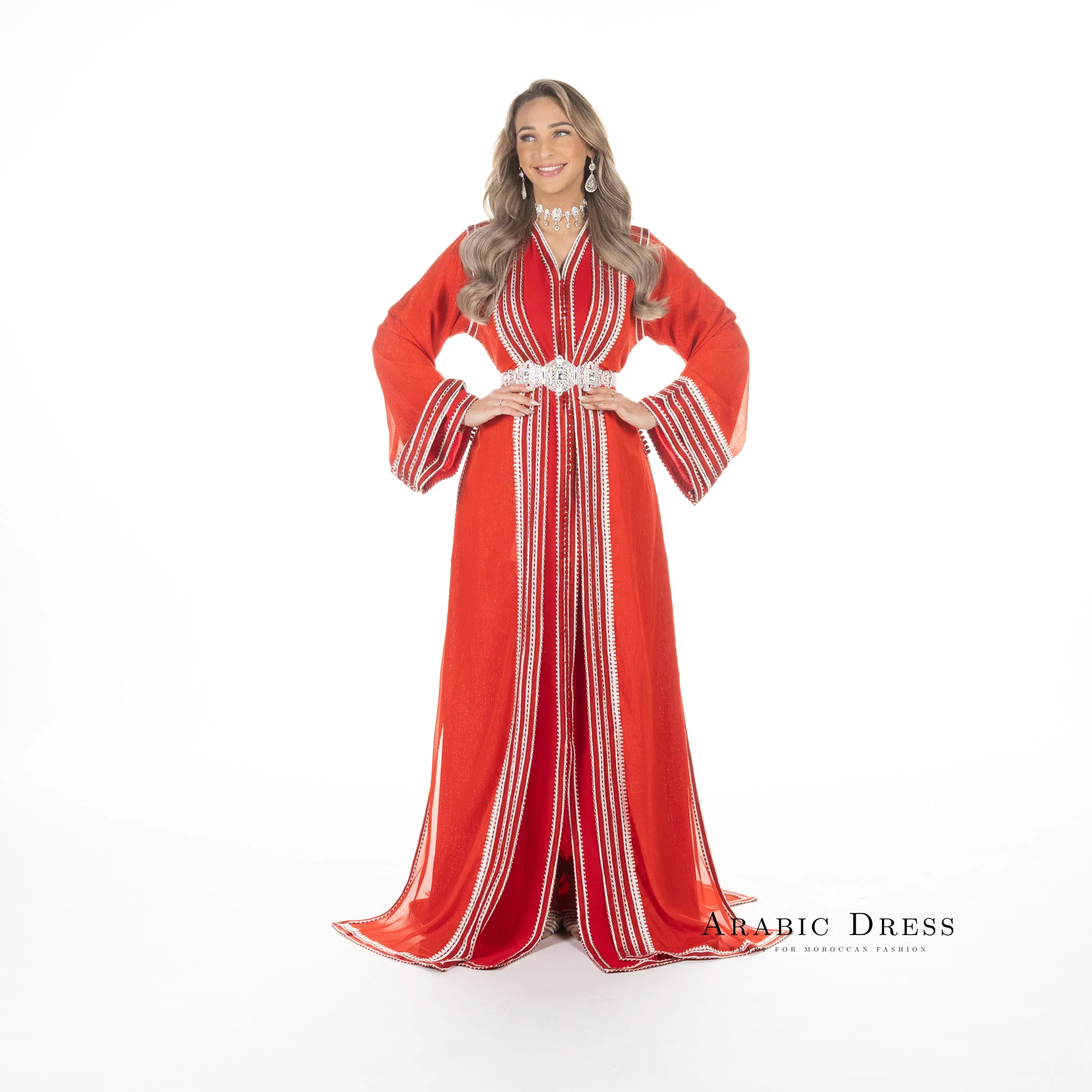Caftan Hiba Red - Image 10