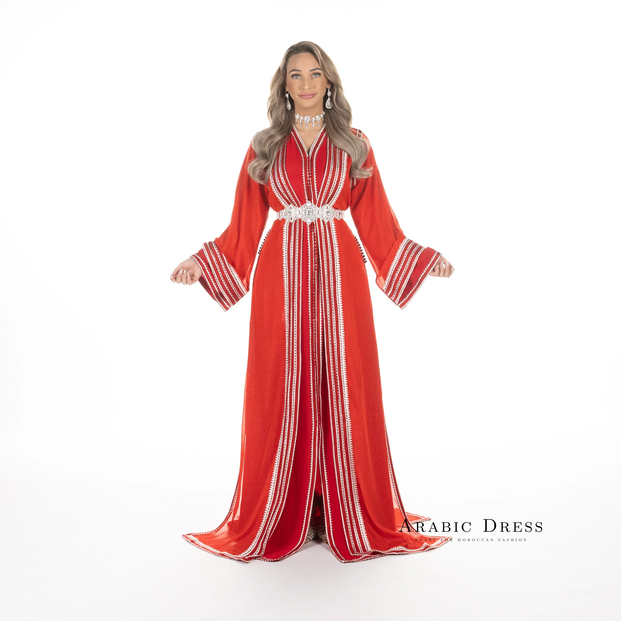 Caftan Hiba Red - Image 2