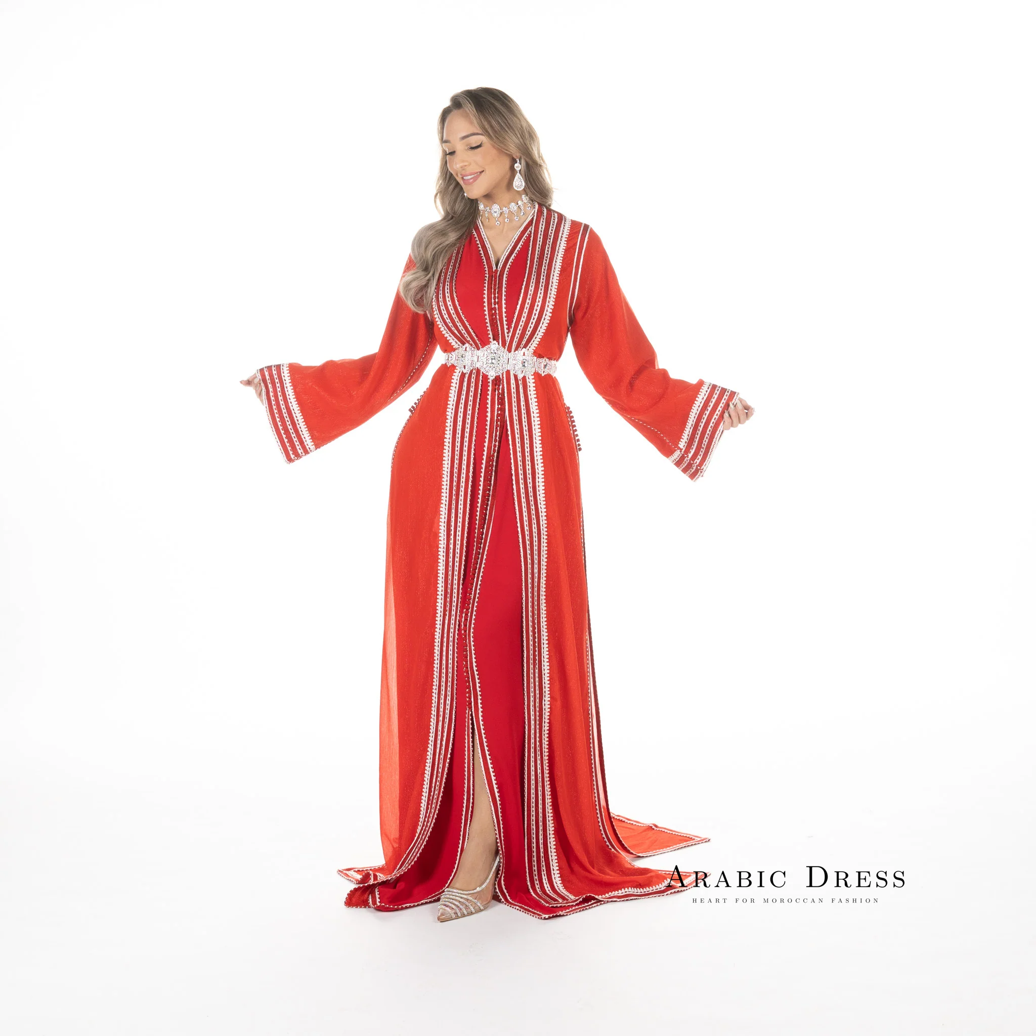 Caftan Hiba Red - Image 3