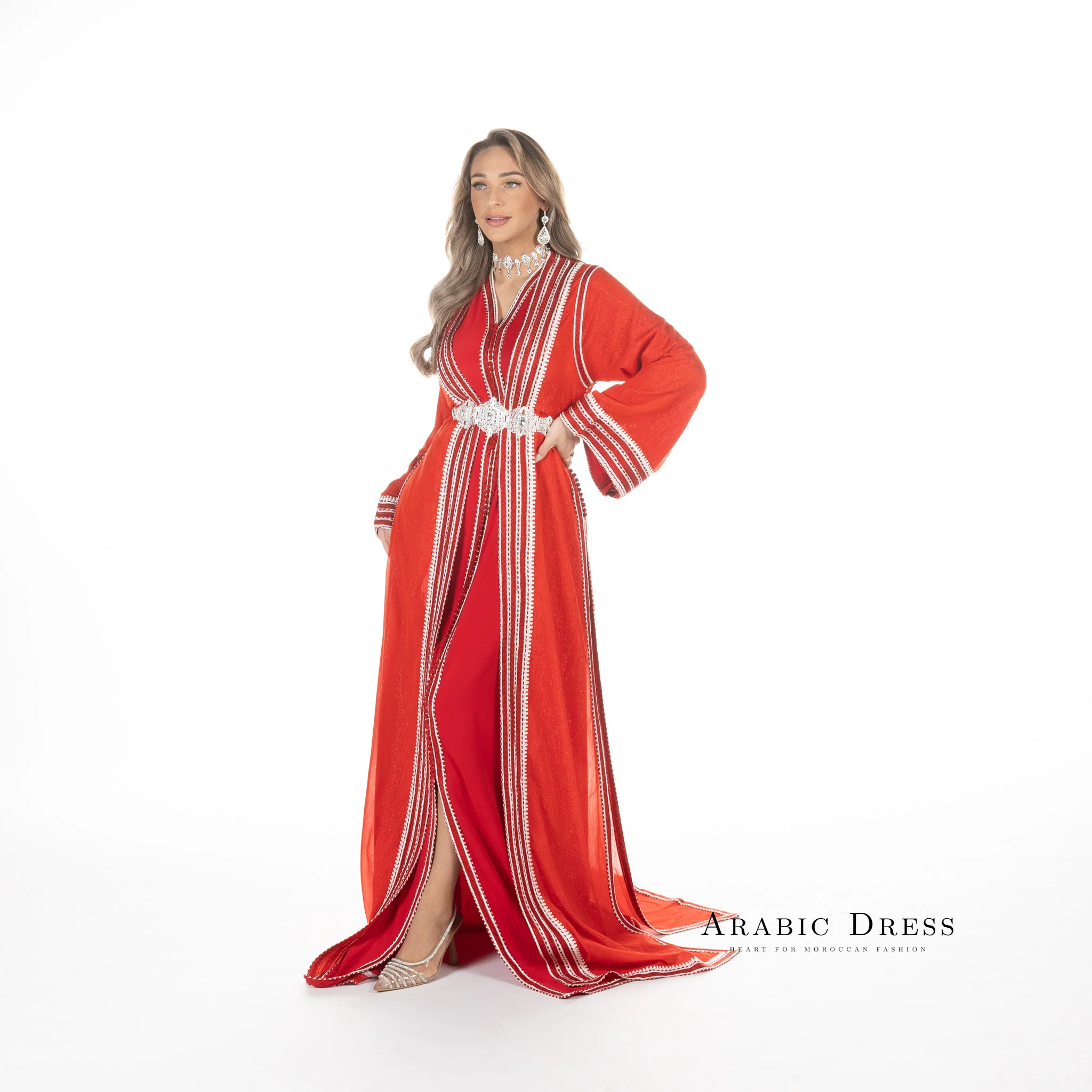Caftan Hiba Red - Image 7