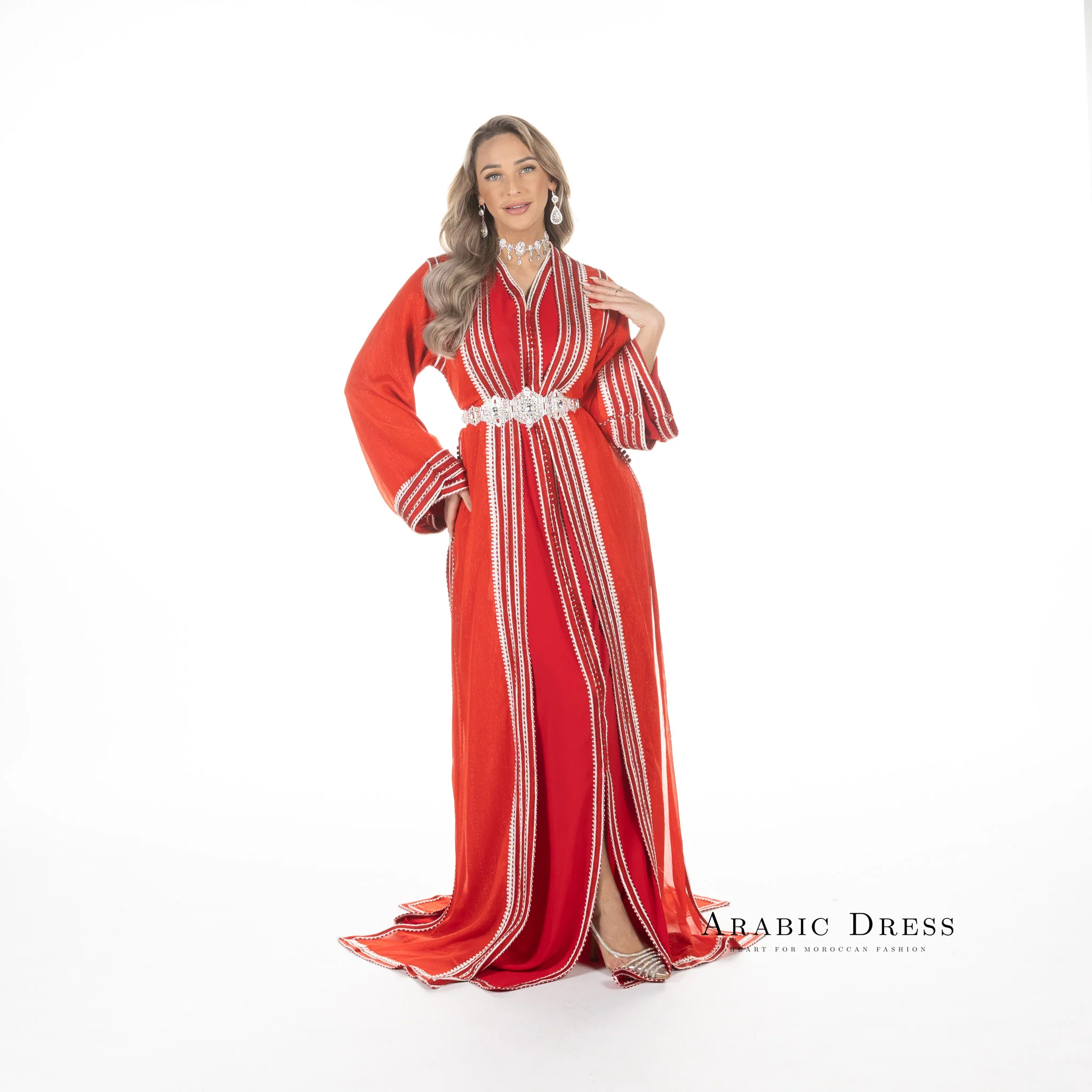 Caftan Hiba Red - Image 8