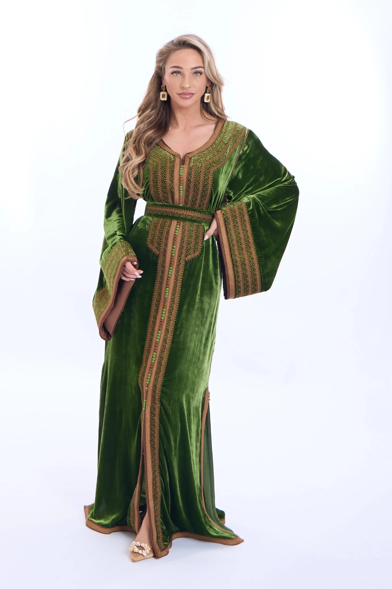 Caftan Huda Green - Image 3