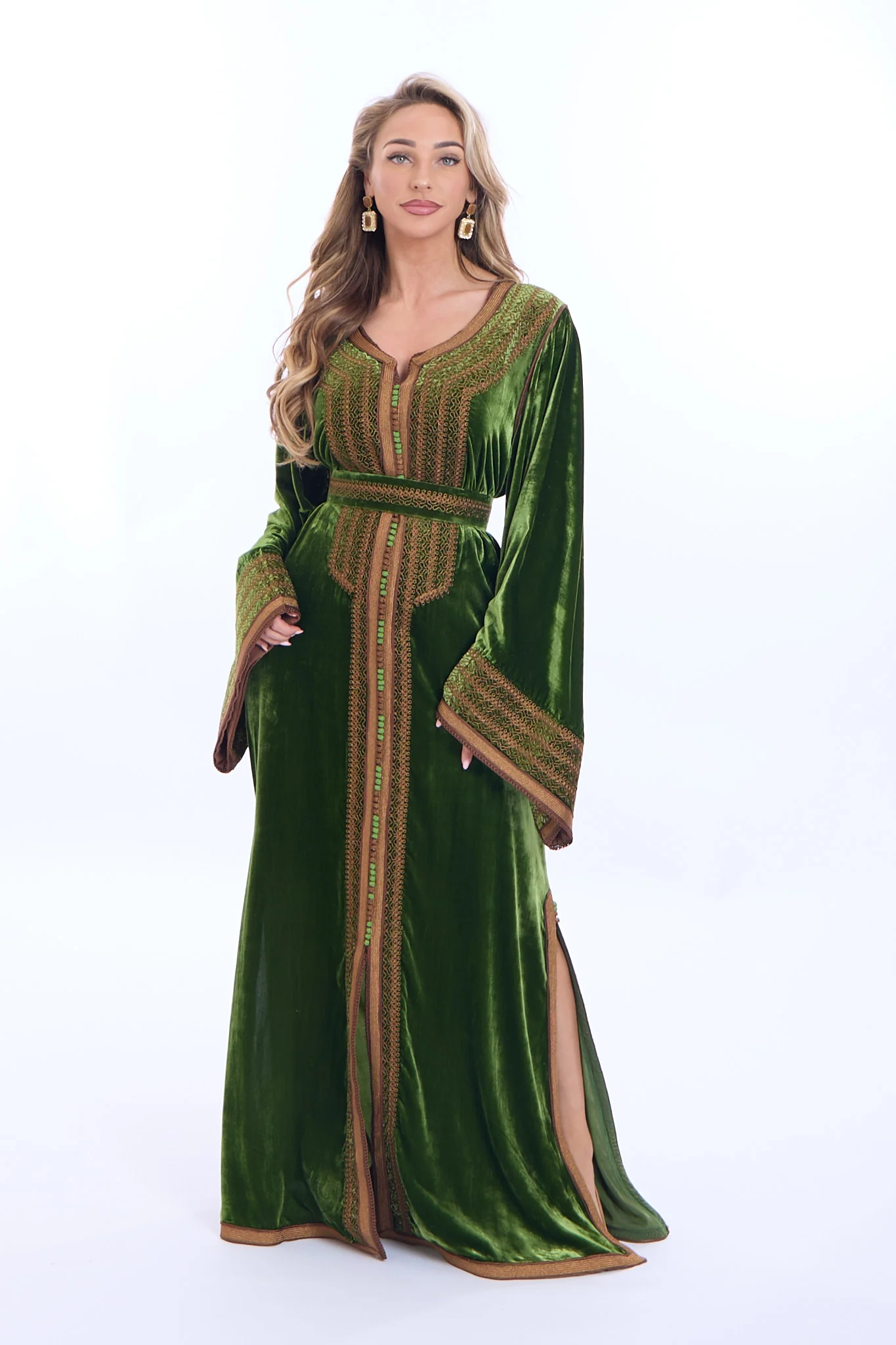 Caftan Huda Green - Image 4