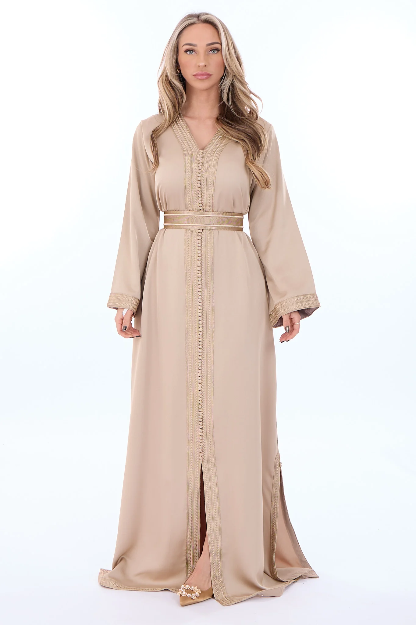 Caftan Imaan Beige - Image 4