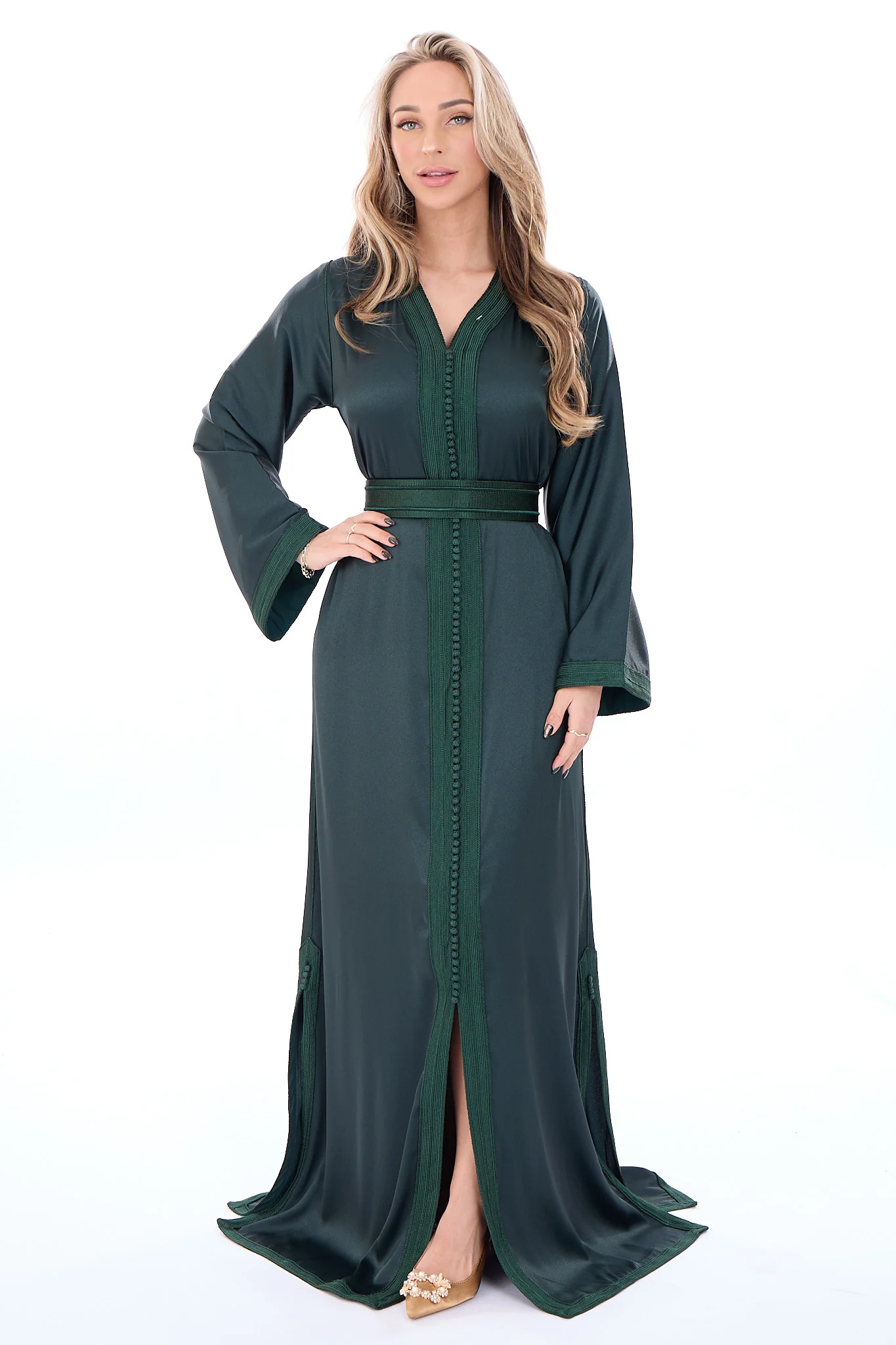 Caftan Imaan Darkgreen - Image 3