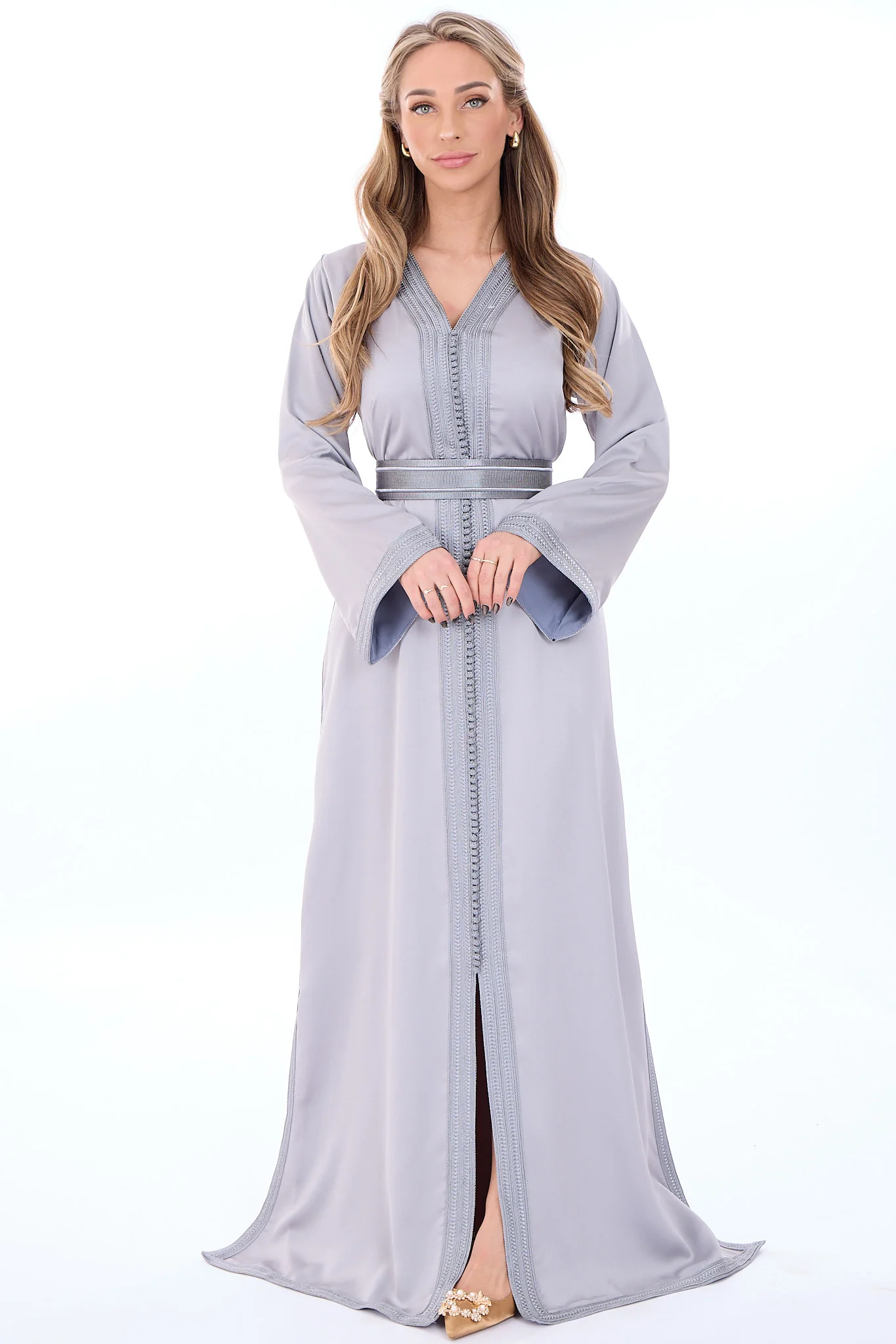Caftan Imaan Gray - Image 3