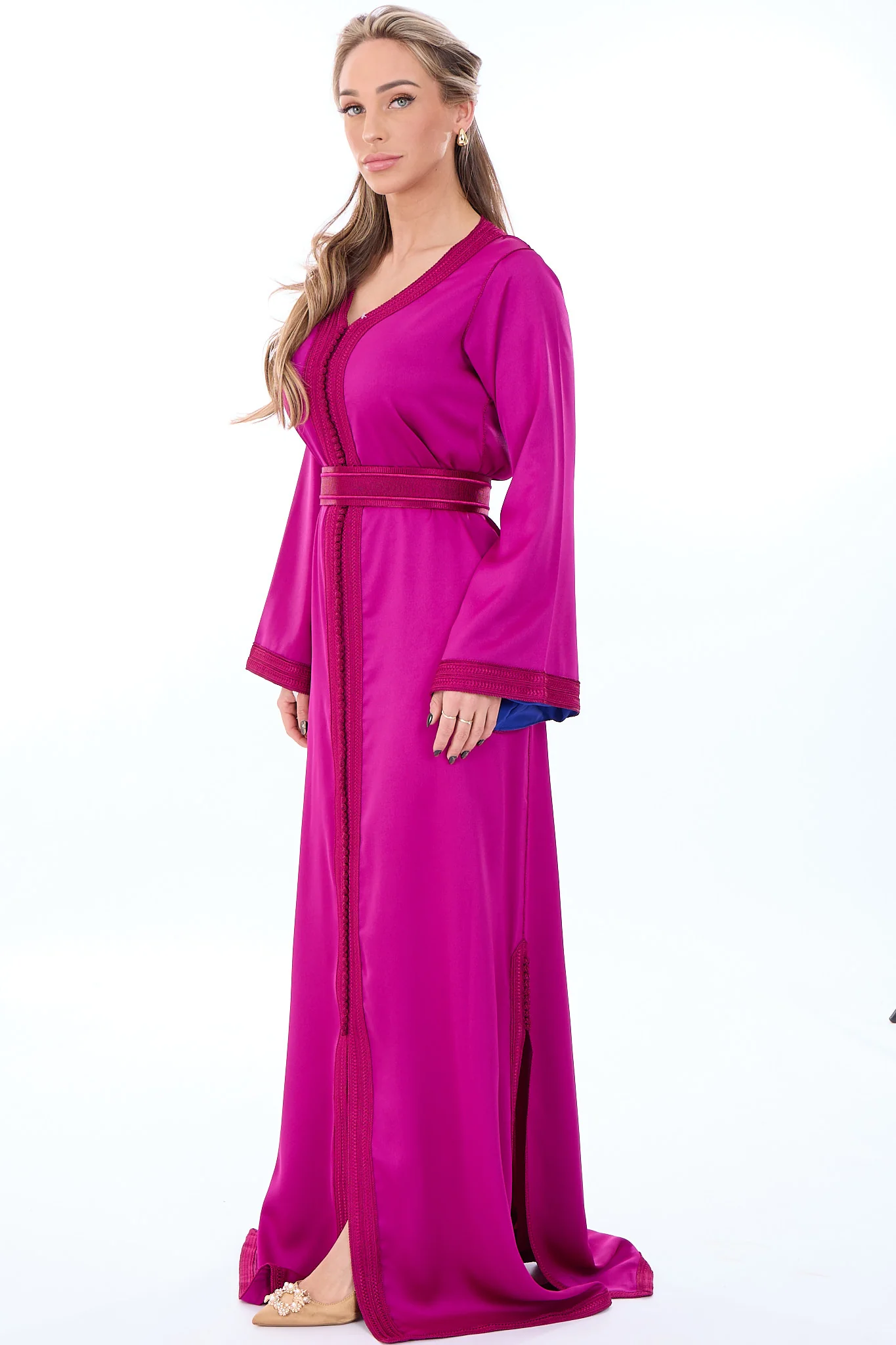 Caftan Imaan Magenta - Image 3