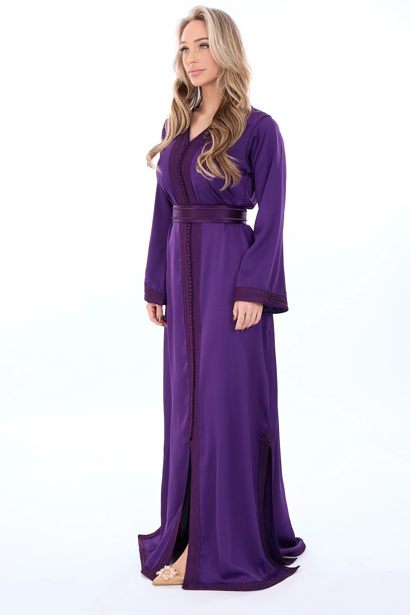 Caftan Imaan Purple - Image 3