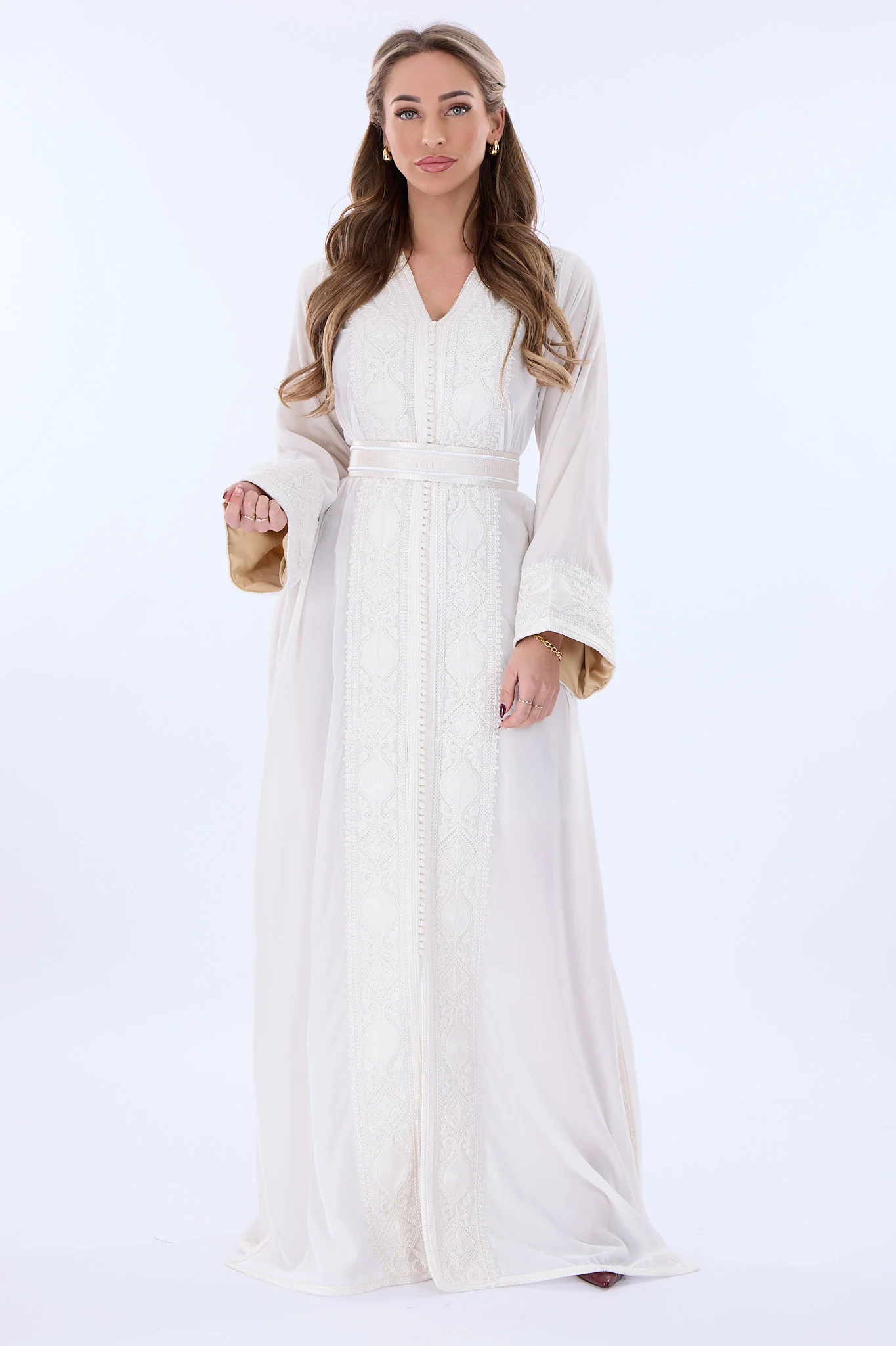 Caftan Ines Brokenwhite - Image 4