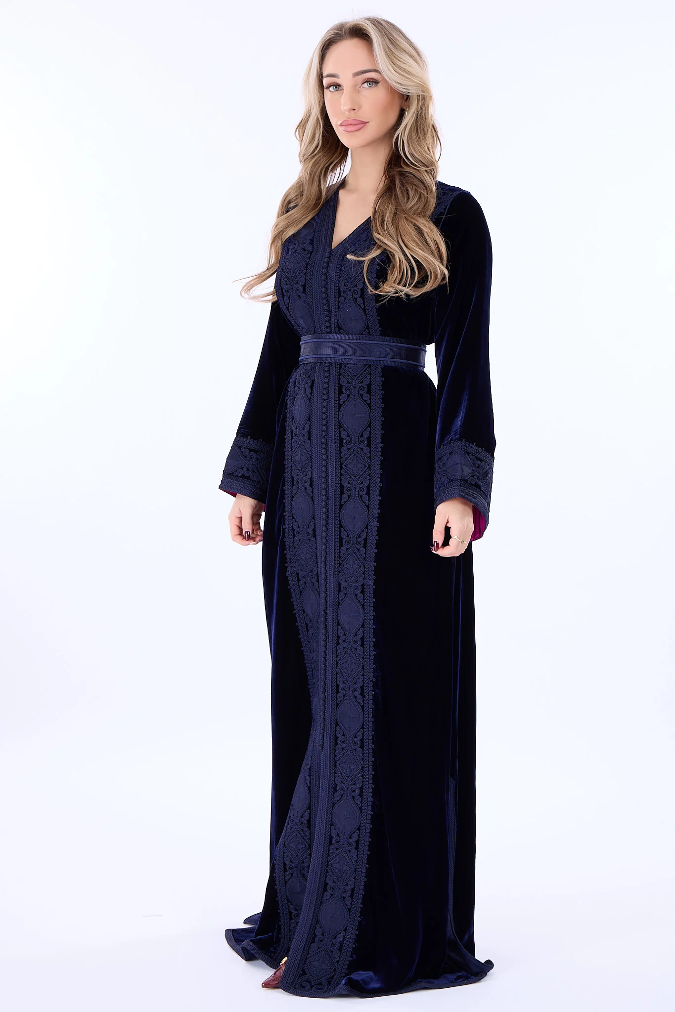 Caftan Ines Oxfordblue - Image 3