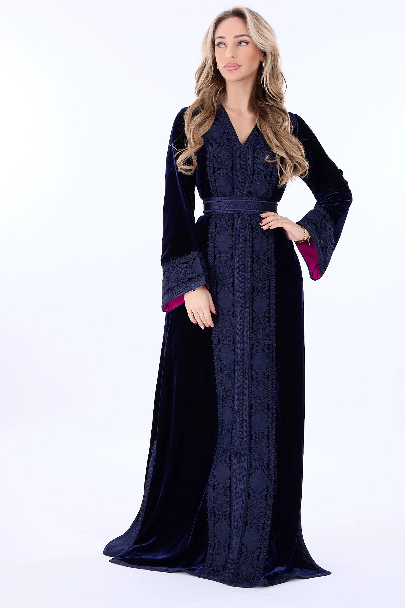 Caftan Ines Oxfordblue - Image 5