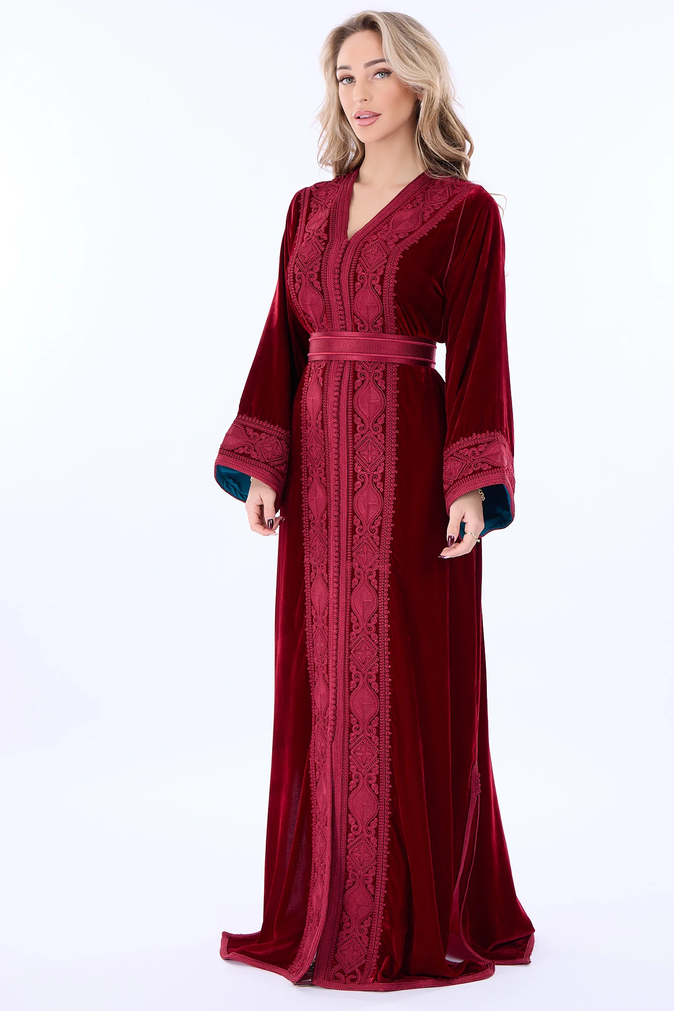 Caftan Ines Pomegrante - Image 2