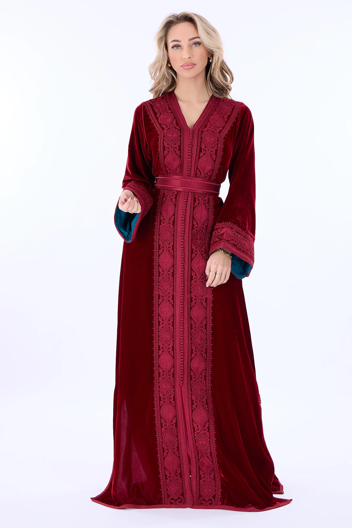 Caftan Ines Pomegrante - Image 3