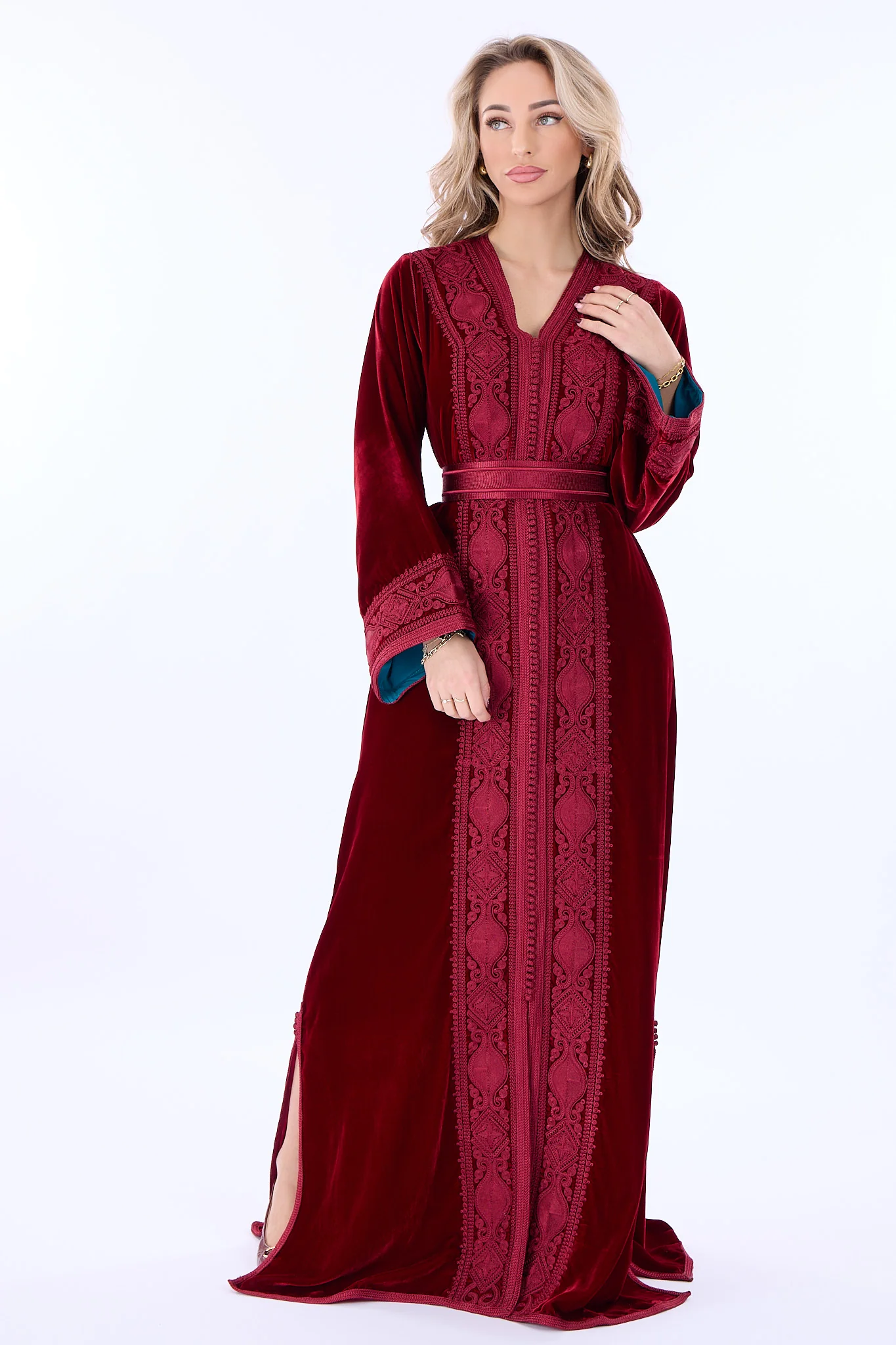Caftan Ines Pomegrante - Image 4