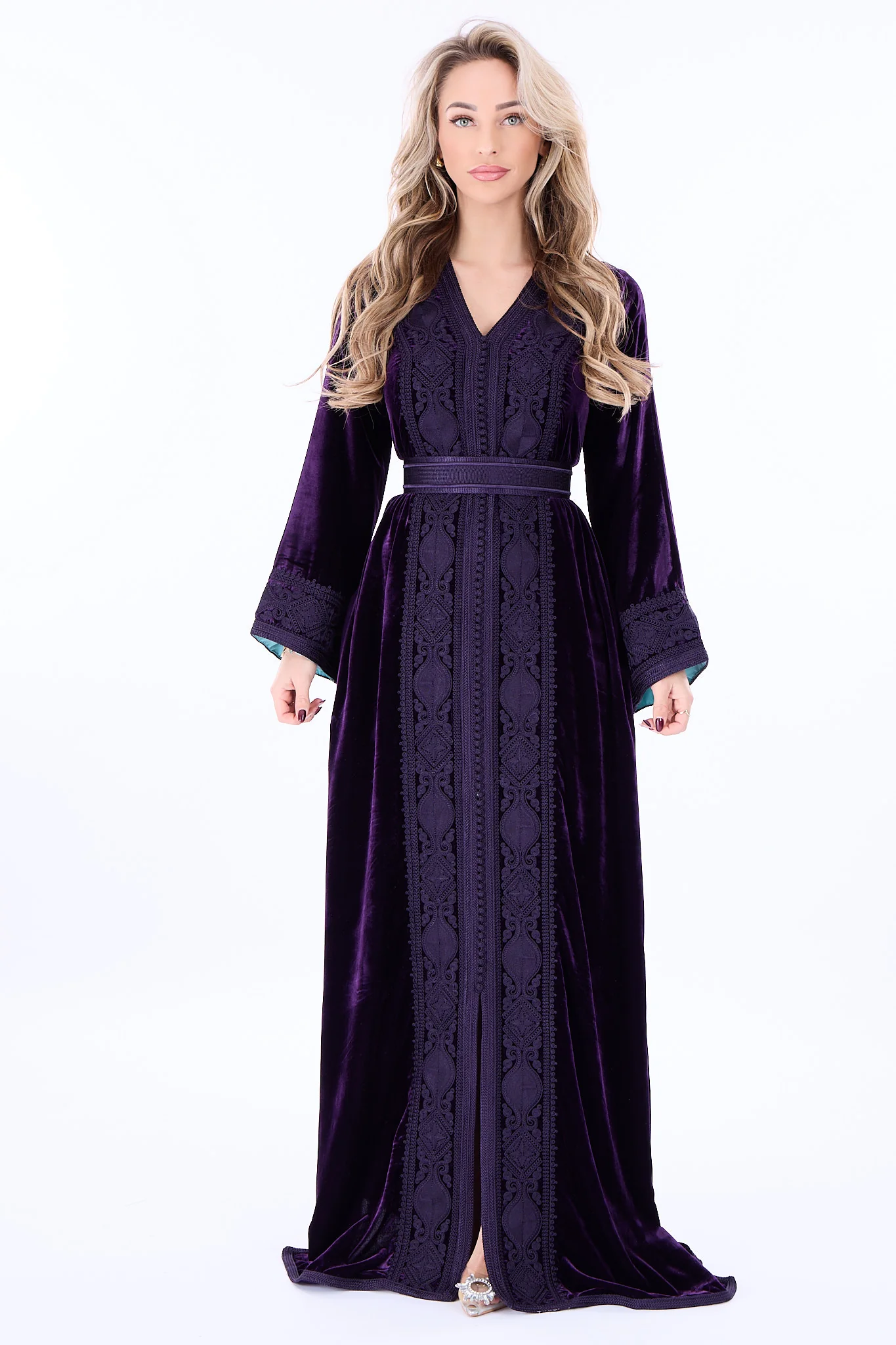 Caftan Ines Purple - Image 3