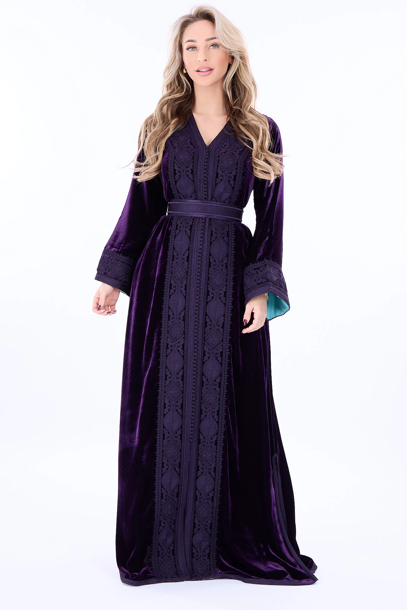 Caftan Ines Purple - Image 6
