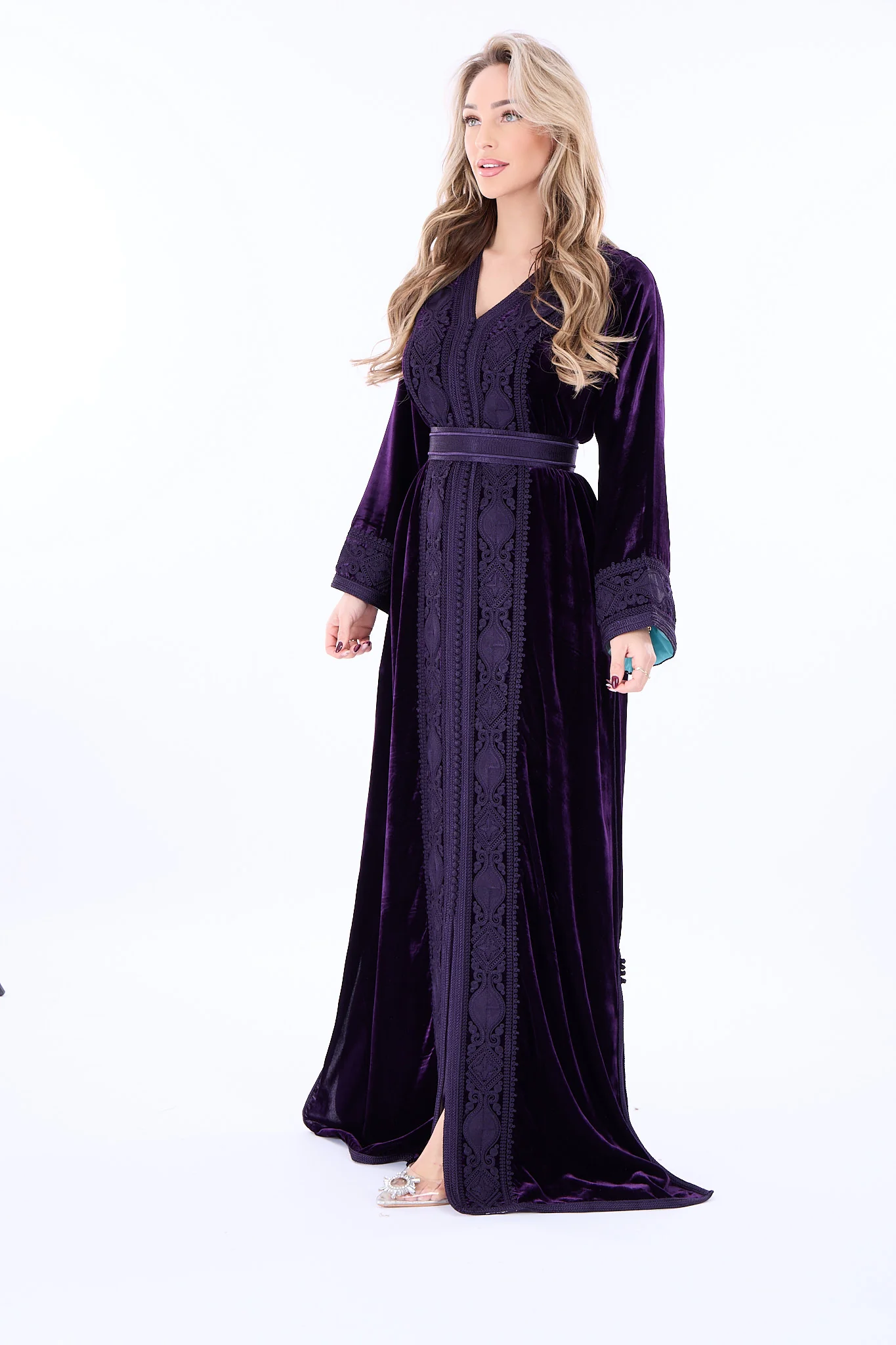 Caftan Ines Purple - Image 7