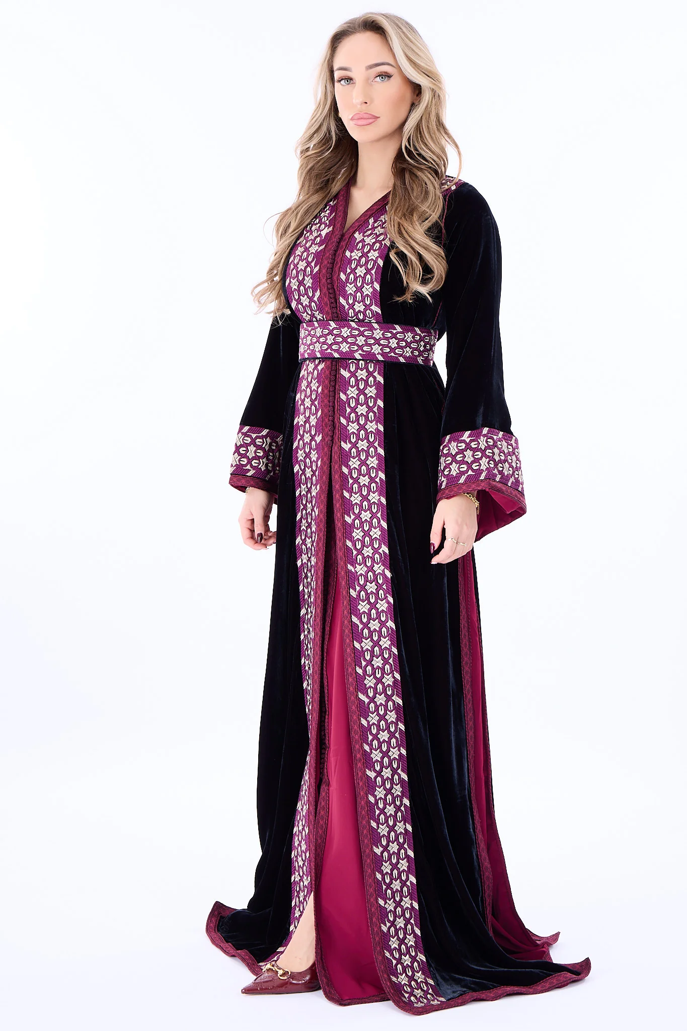 Caftan Isra Pomegrante - Image 4