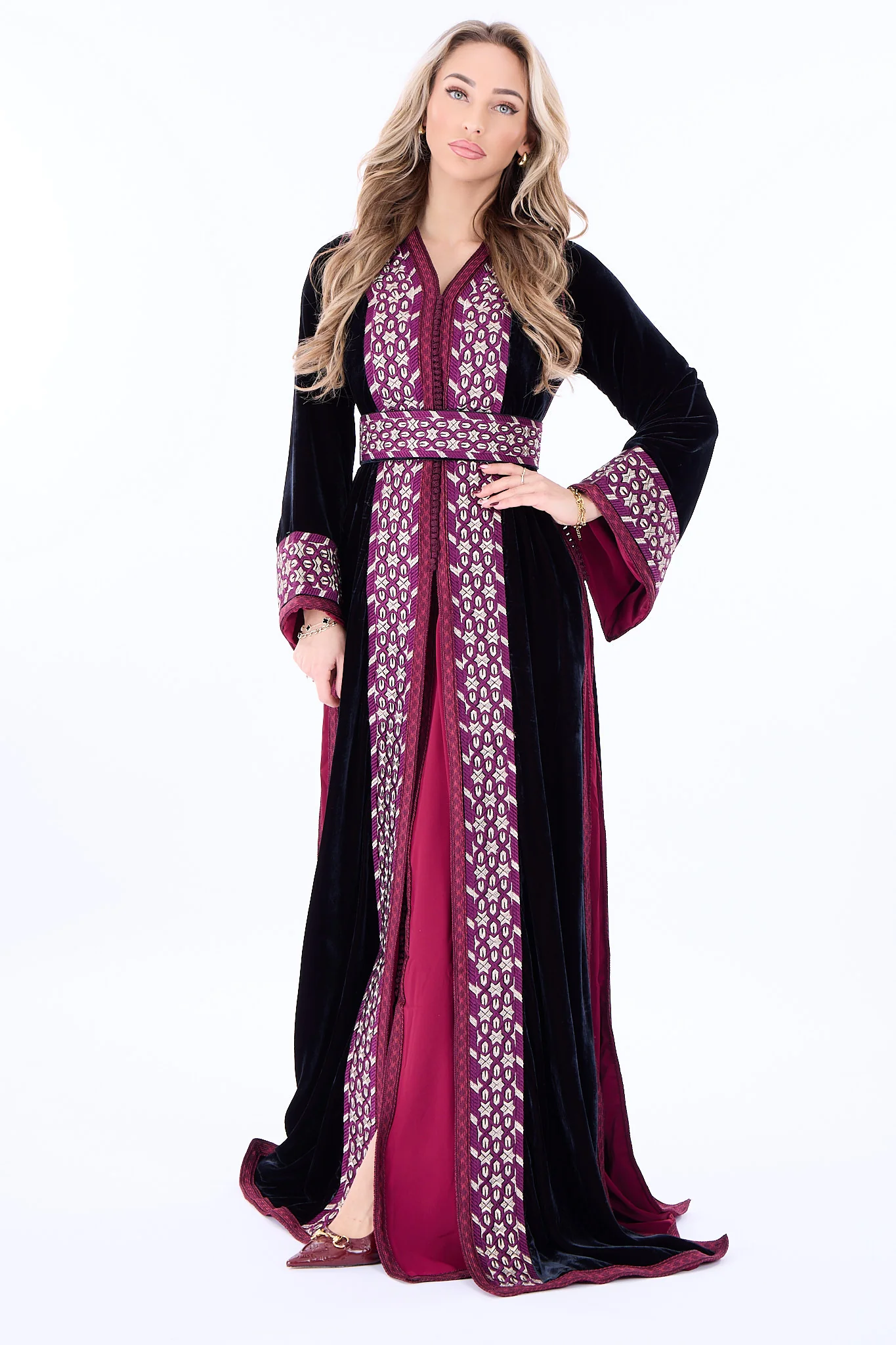 Caftan Isra Pomegrante - Image 6