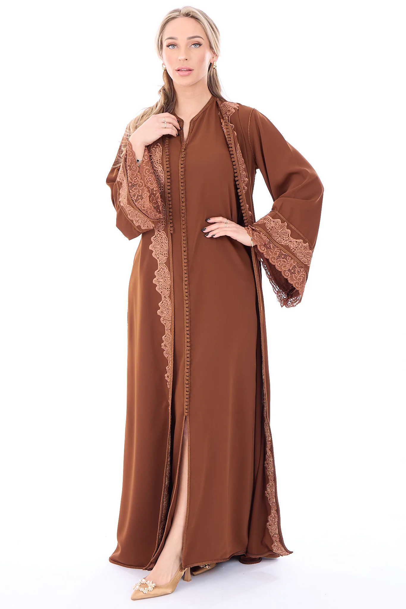 Caftan Jannah Brown - Image 3