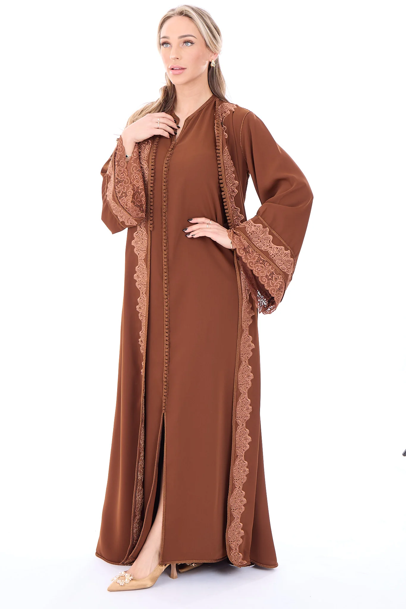 Caftan Jannah Brown - Image 4