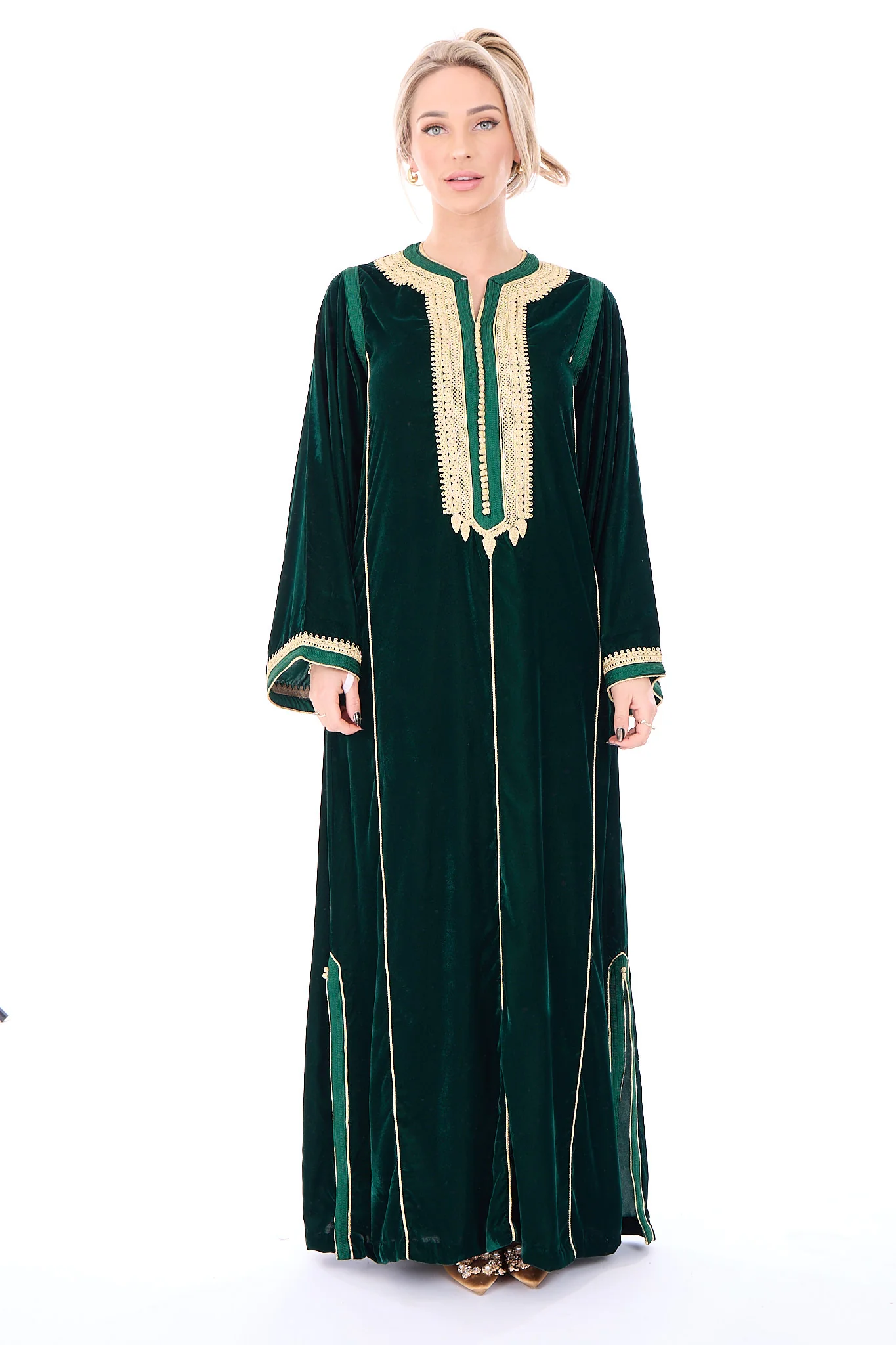 Caftan Lana Darkgreen - Image 2