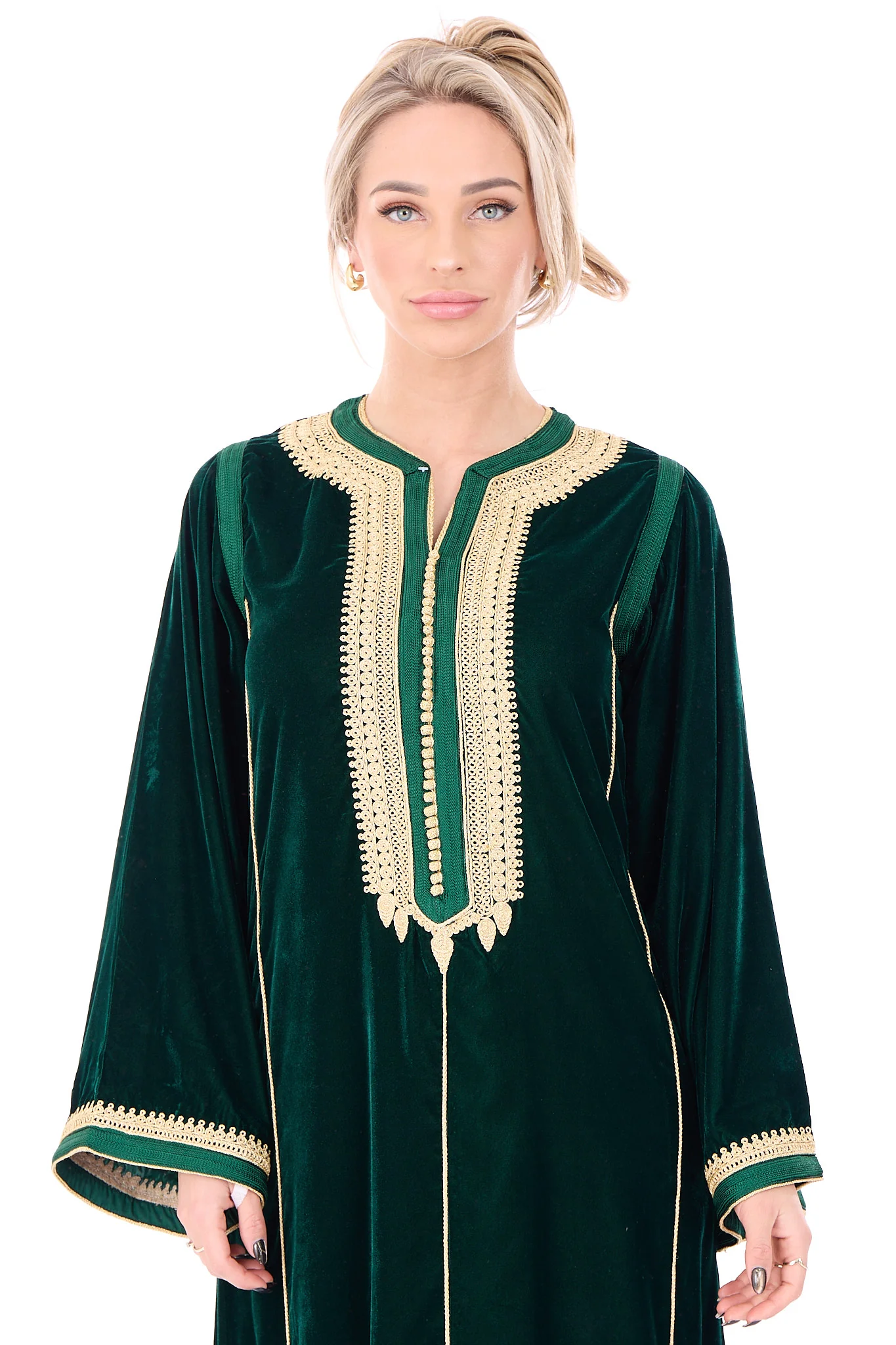 Caftan Lana Darkgreen - Image 4