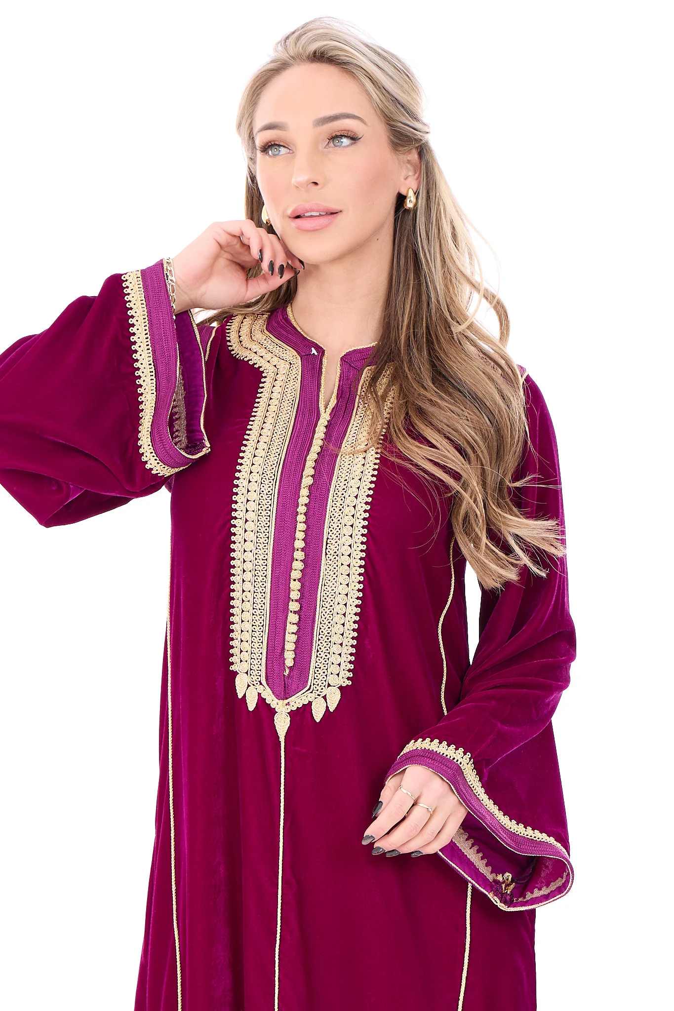 Caftan Lana Magenta - Image 7