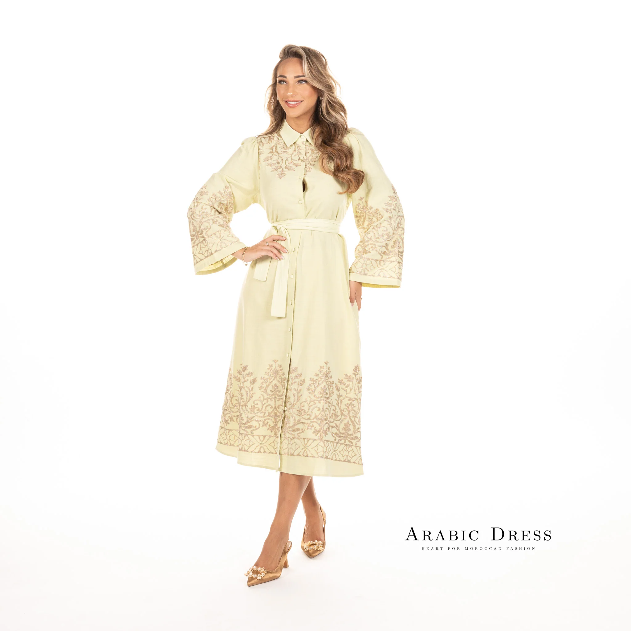 Caftan Lara Green - Image 10